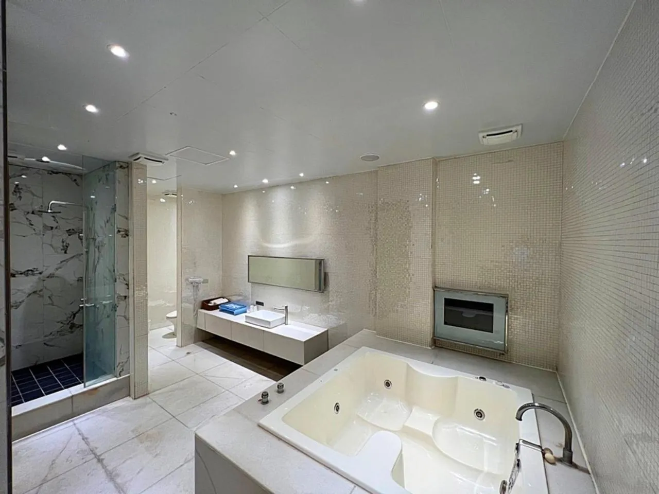 Bathroom in Aquarius Motel