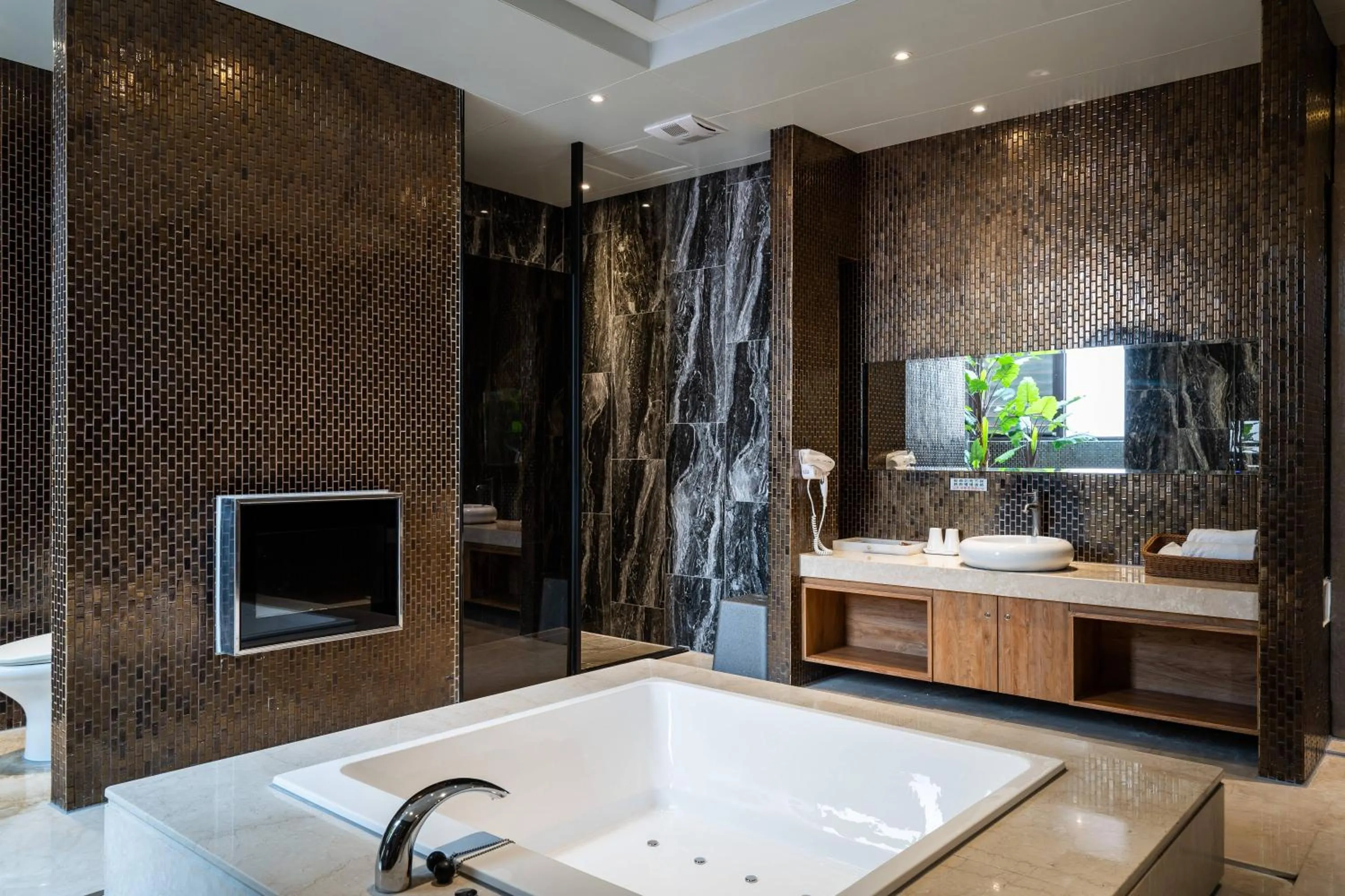 Bathroom in Aquarius Motel