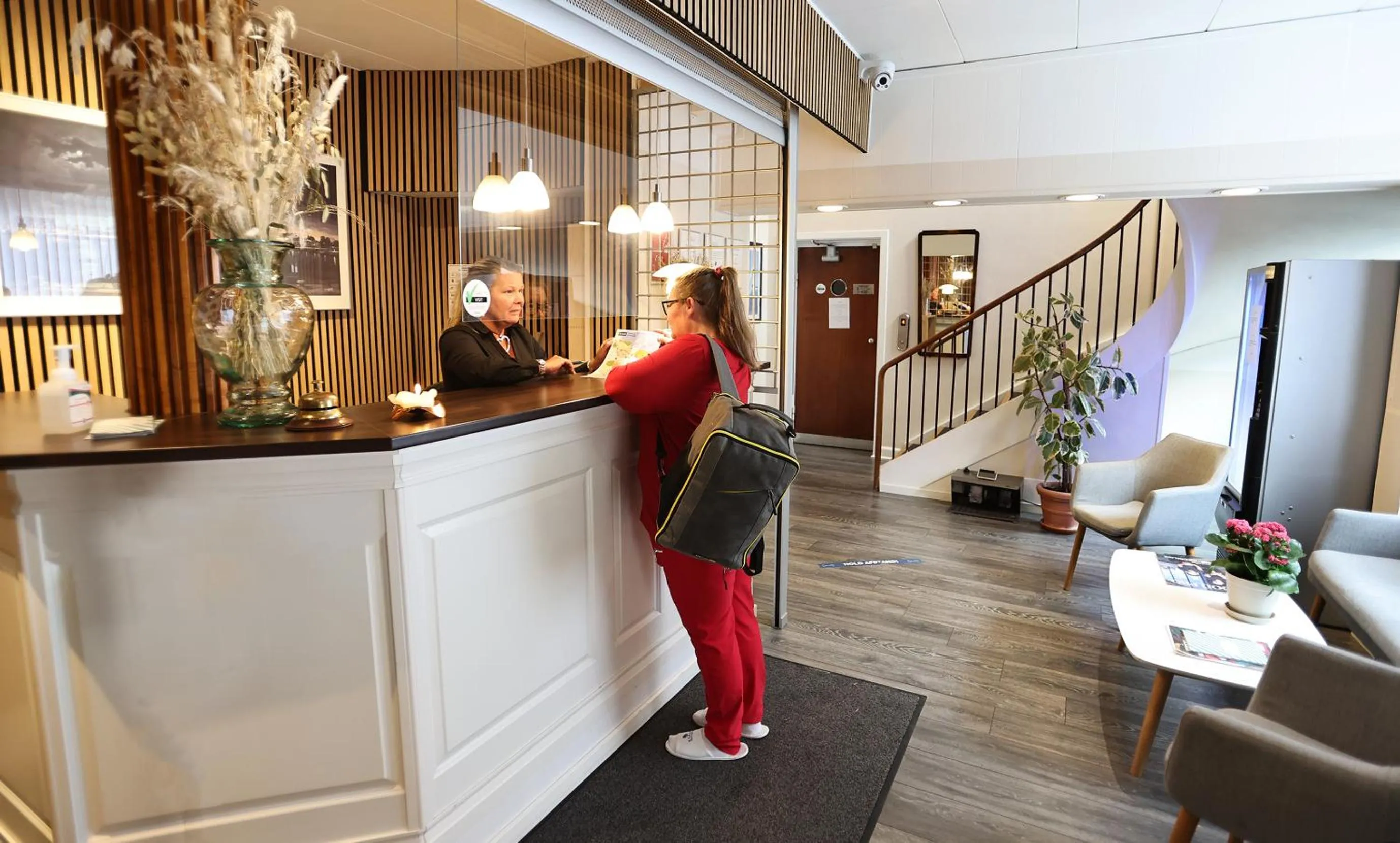 Staff in Hotel Skandia