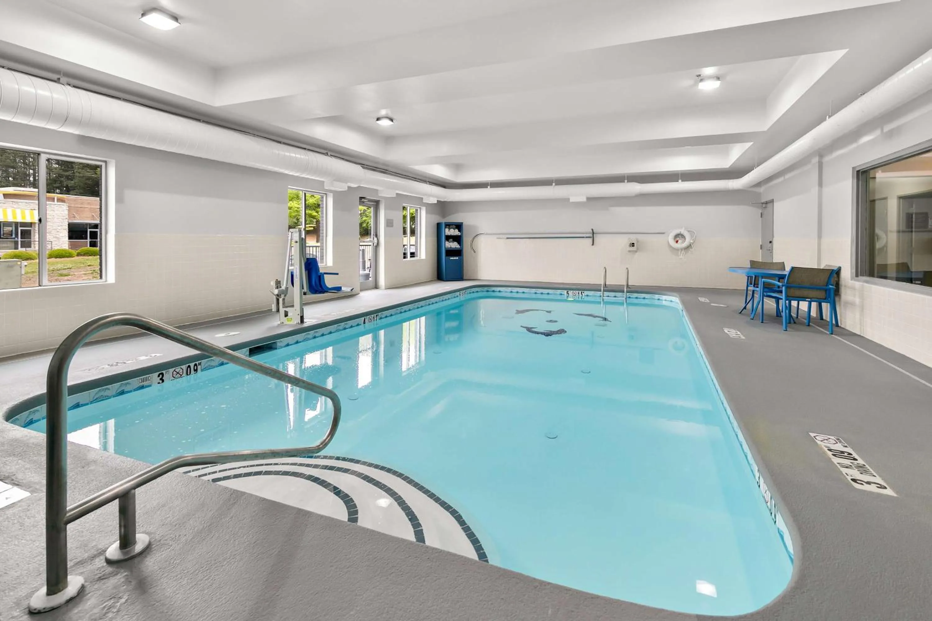 Pool view in Spark by Hilton Commerce, GA