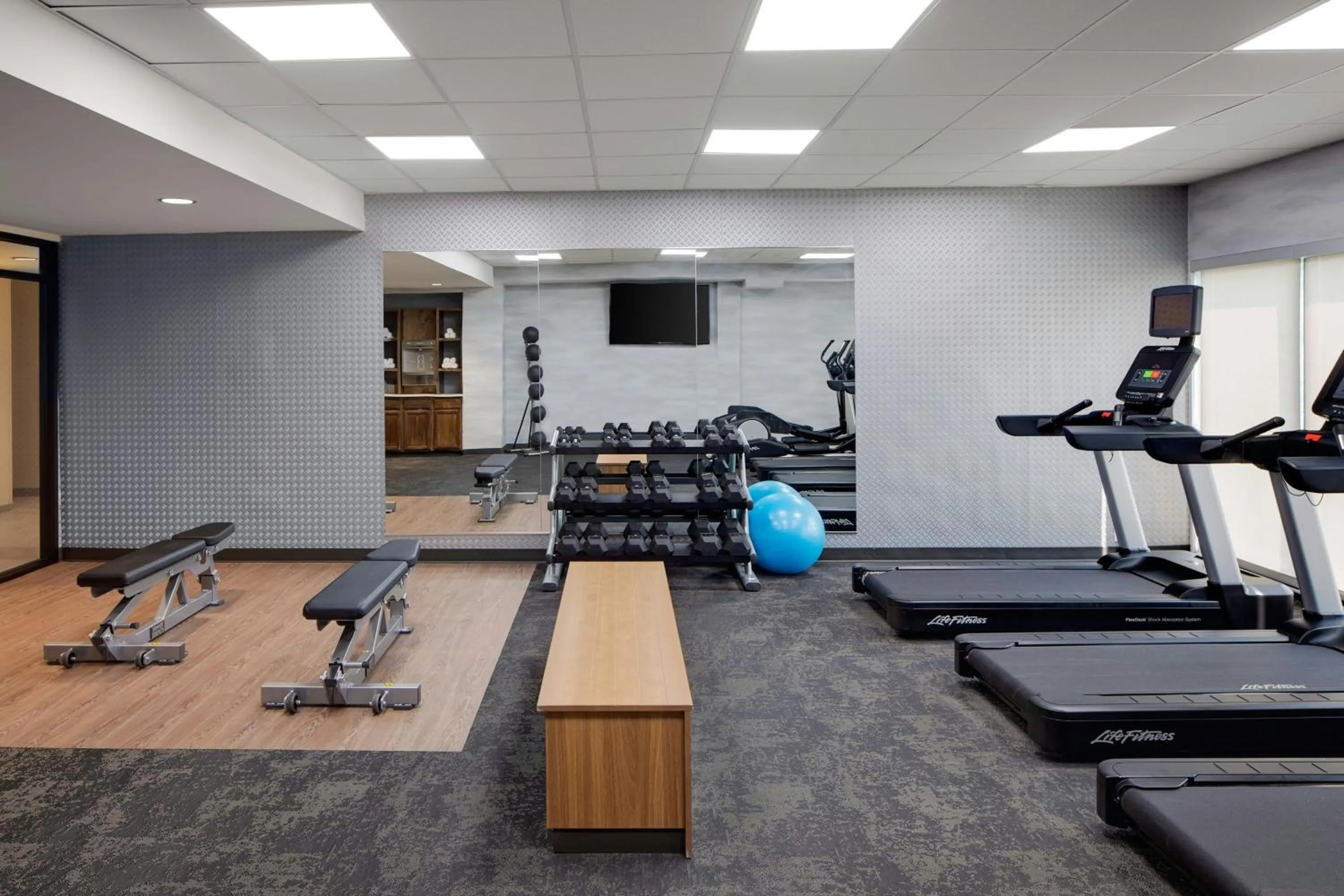 Fitness centre/facilities in Fairfield Inn by Marriott Atlantic City Absecon