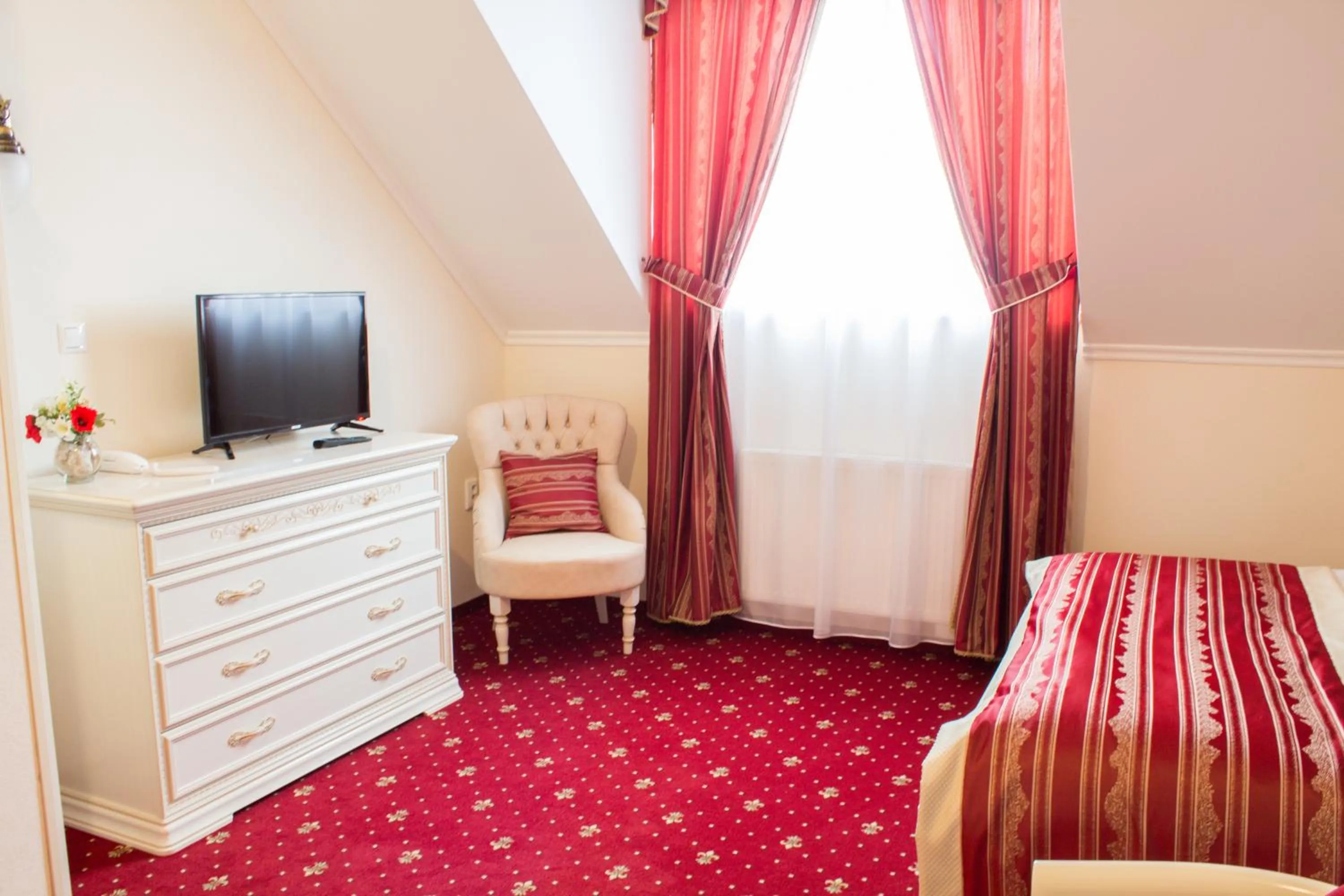 TV/Entertainment Center in Hotel Viliam Frano