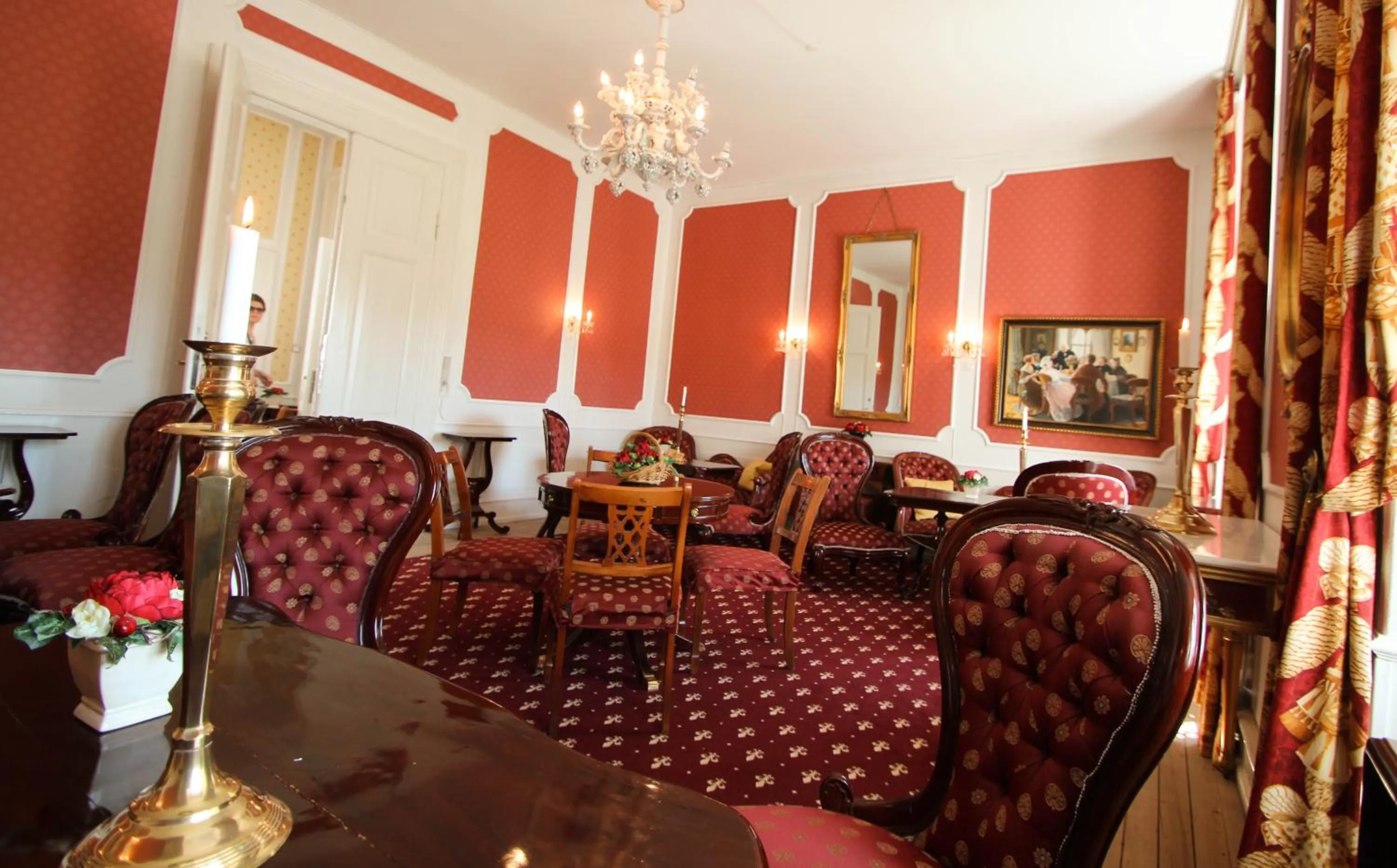 Lounge or bar in Kokkedal Slotshotel