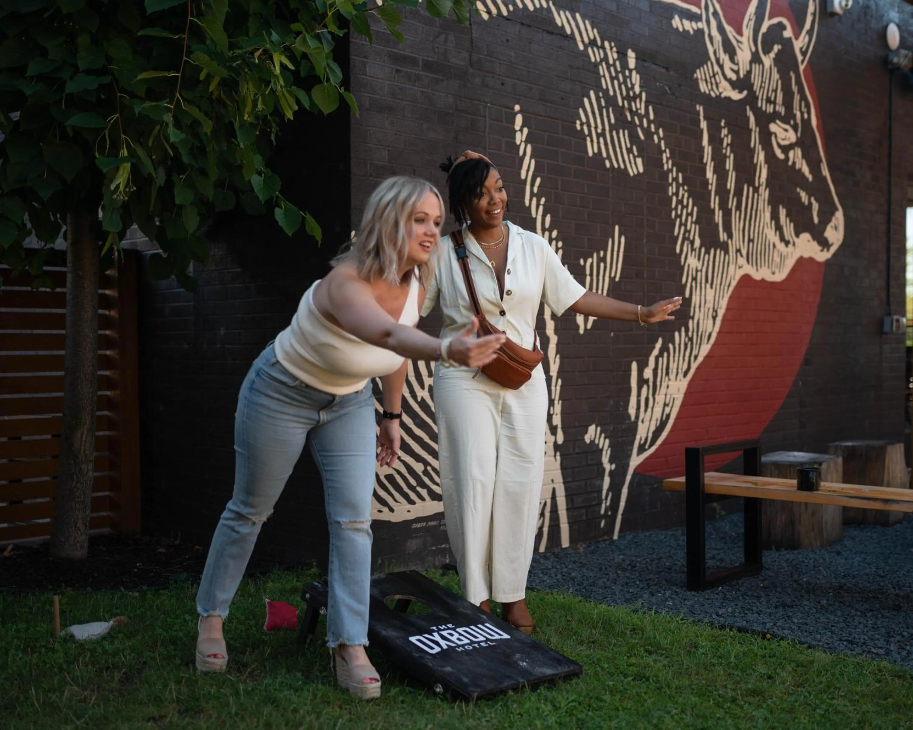 Patio in The Oxbow Hotel
