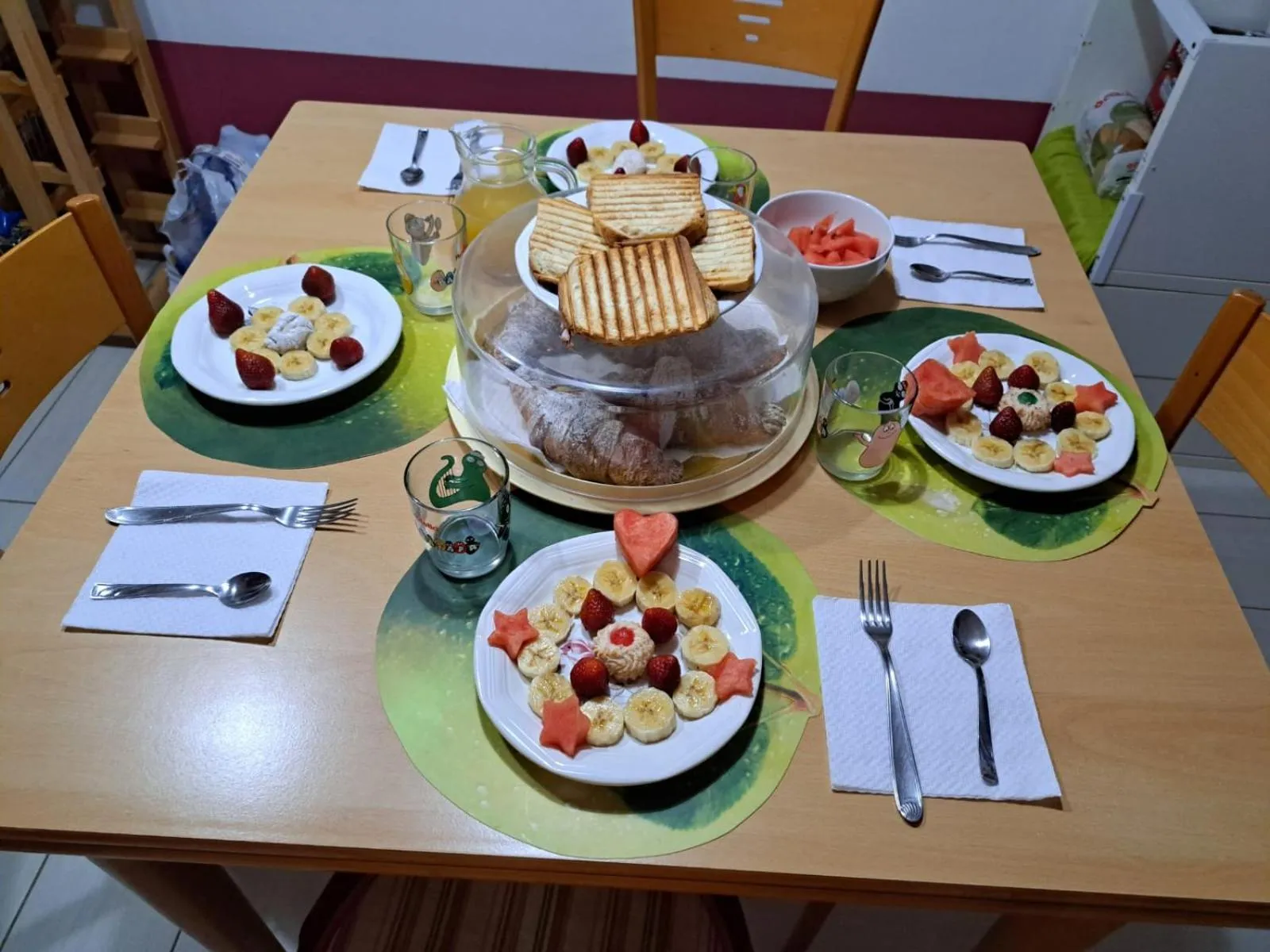 Breakfast in casammare