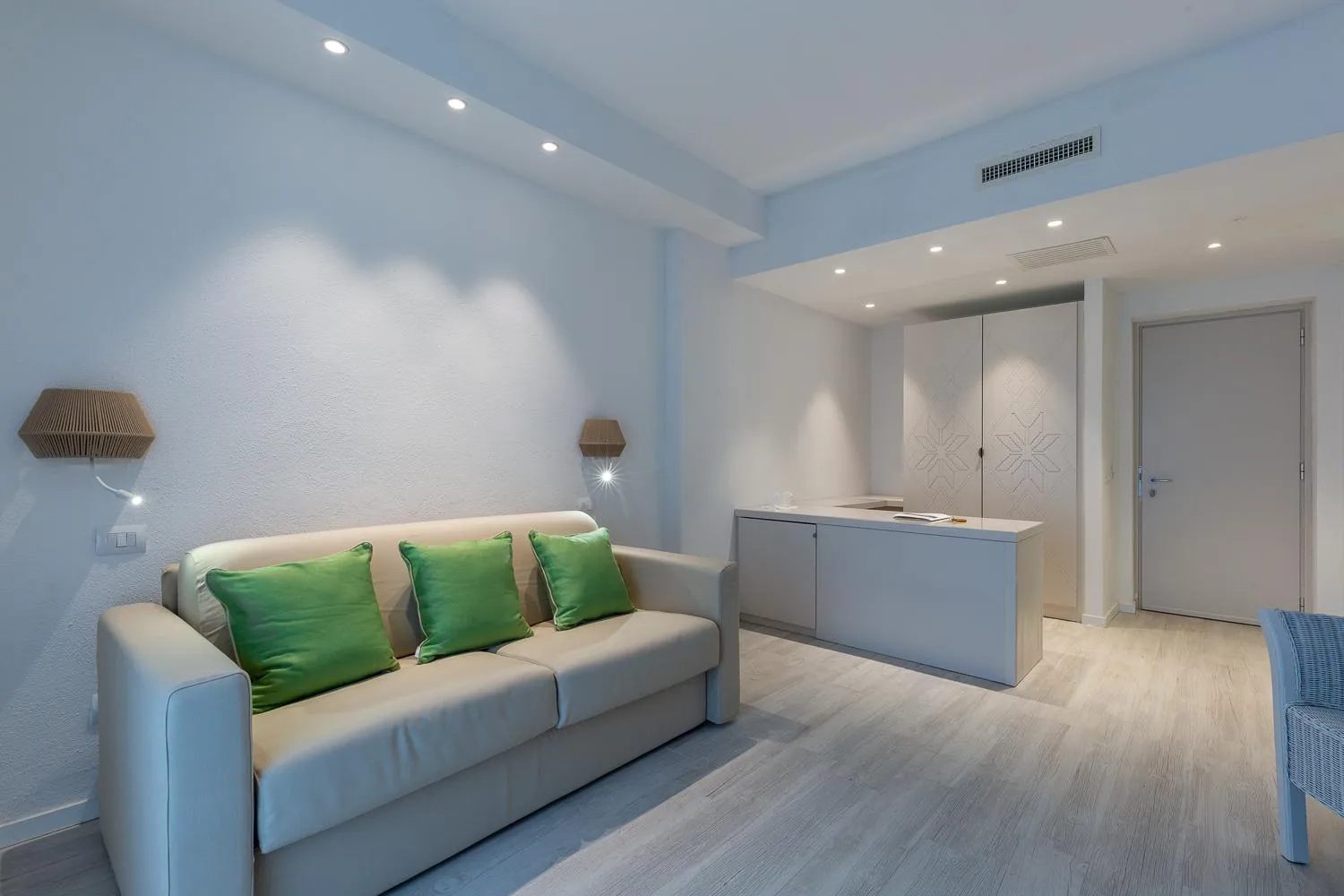 Living room in Hotel Flamingo