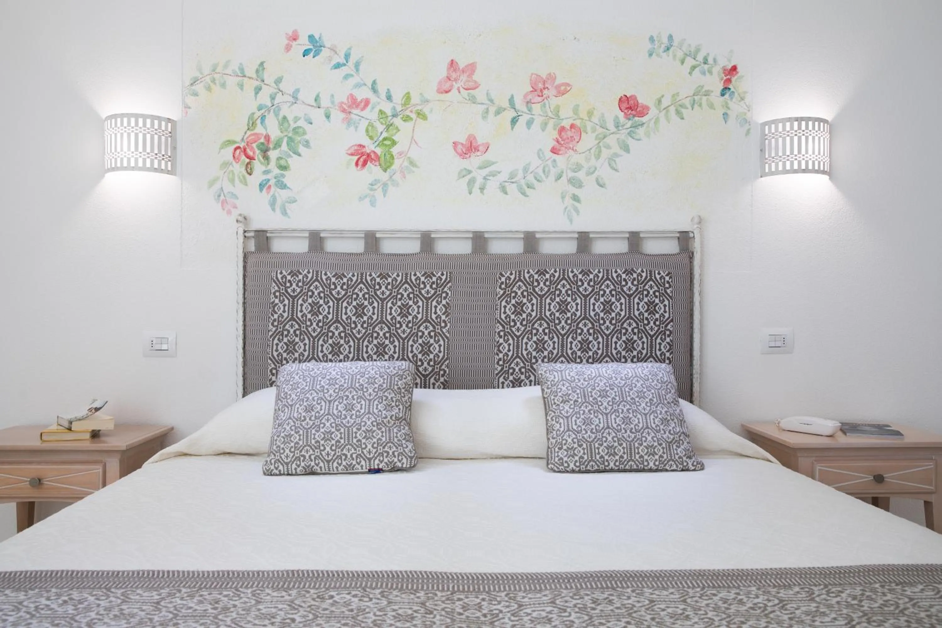 Bed in Hotel Flamingo