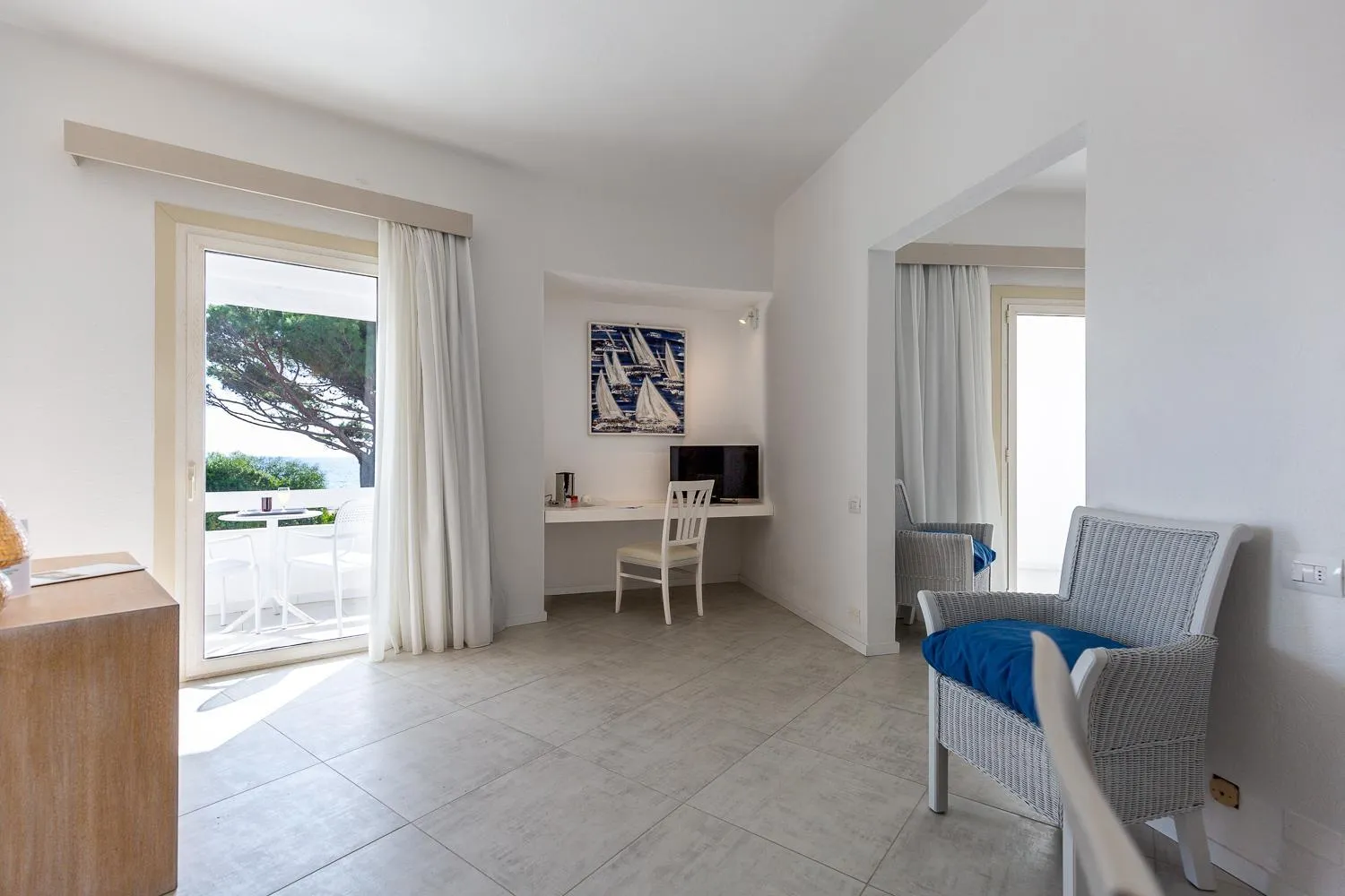 Living room in Hotel Flamingo