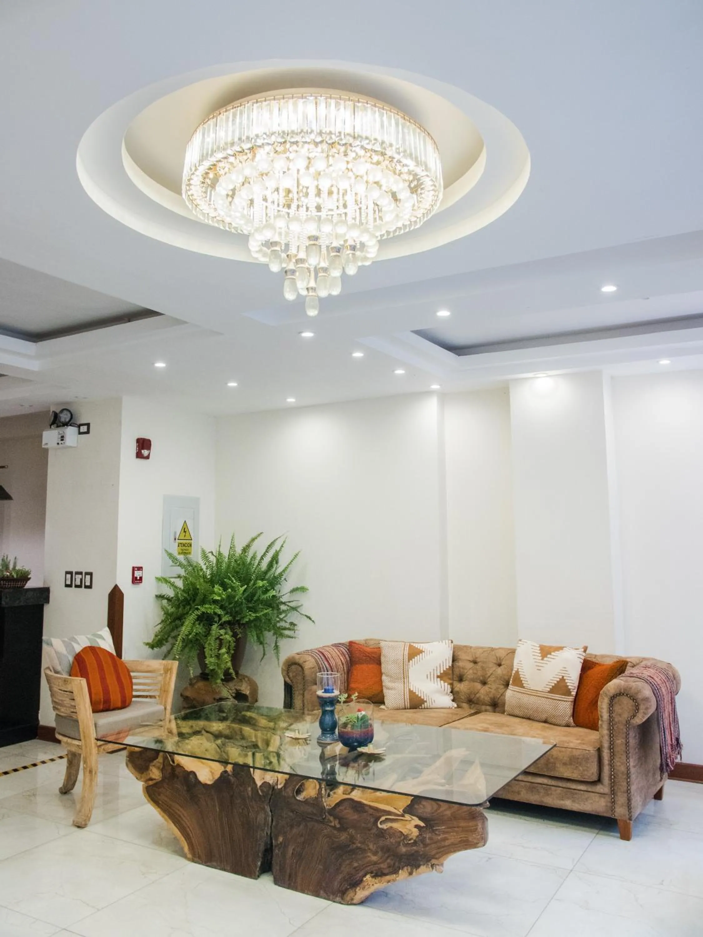 Living room in Jaya Machu Picchu Boutique Hotel