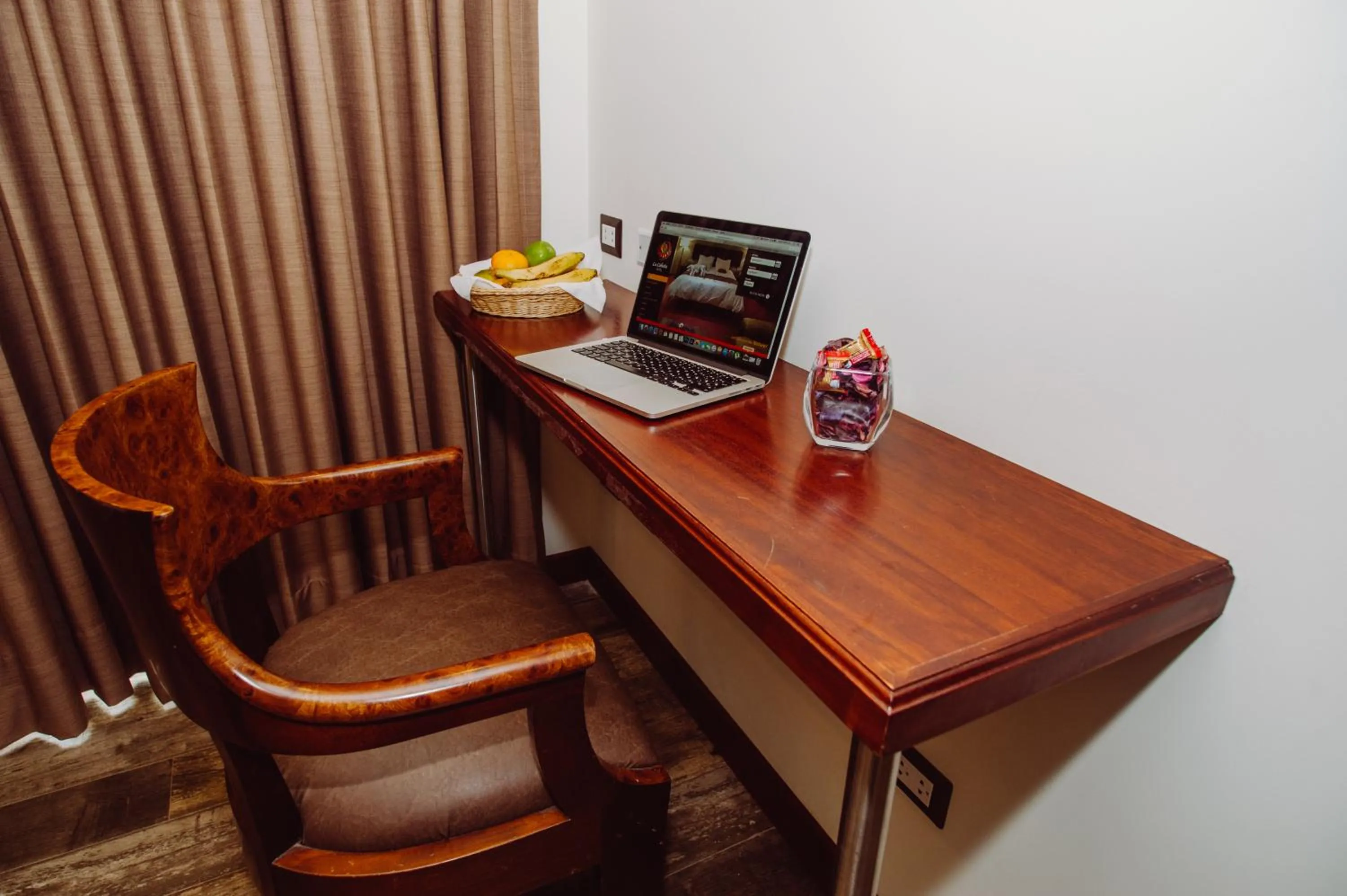 Seating area in Jaya Machu Picchu Boutique Hotel