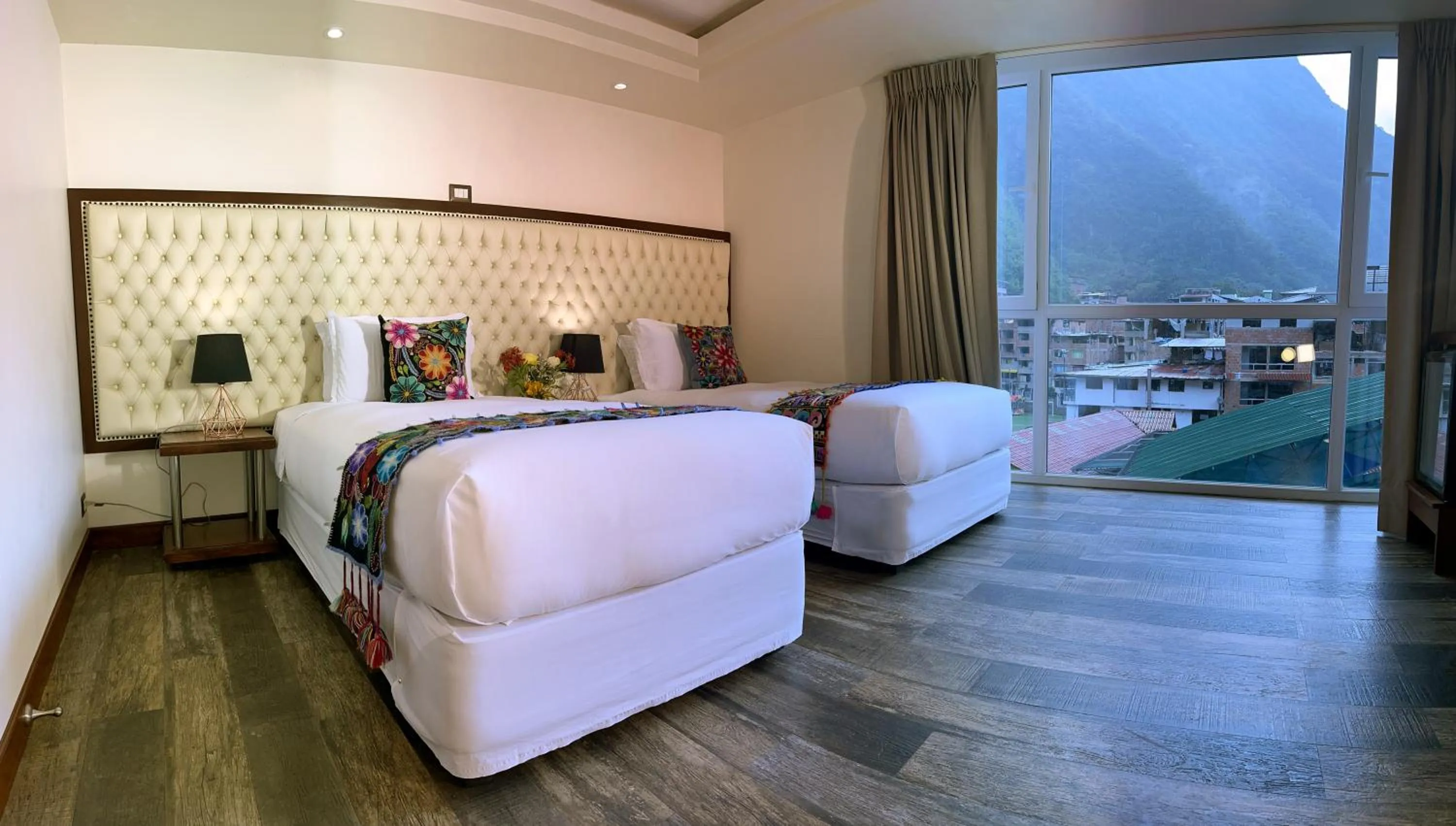 Bed in Jaya Machu Picchu Boutique Hotel