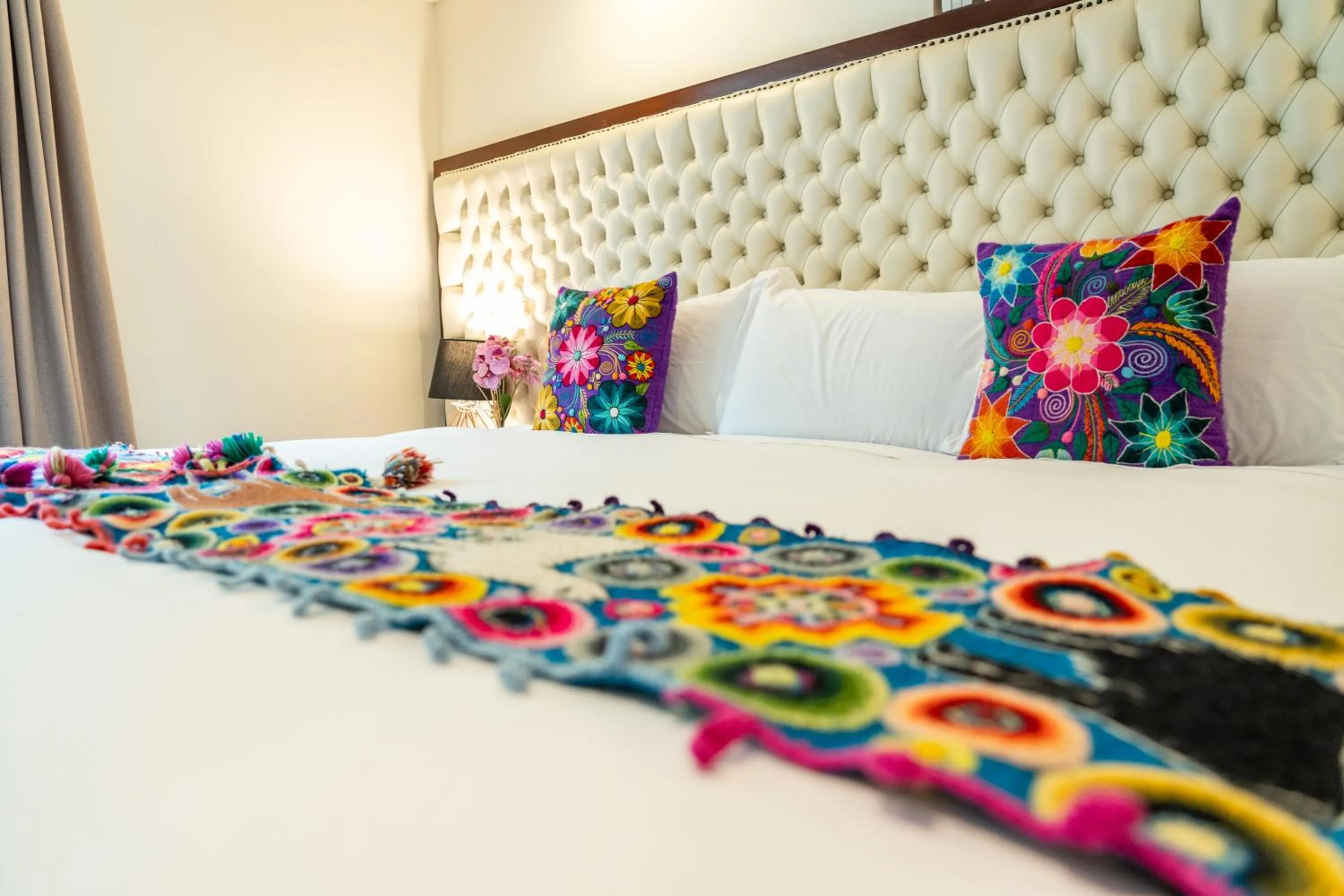 Bed in Jaya Machu Picchu Boutique Hotel