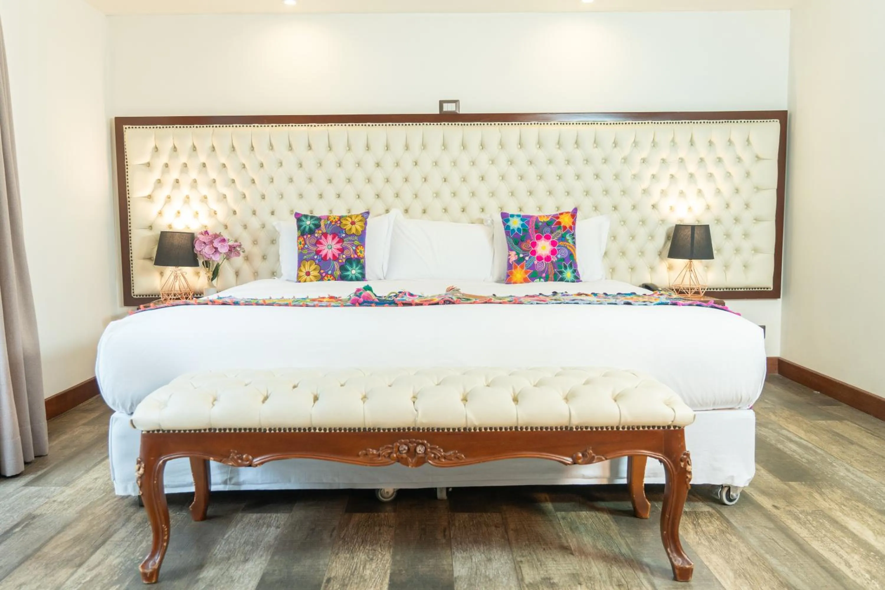 Bed in Jaya Machu Picchu Boutique Hotel