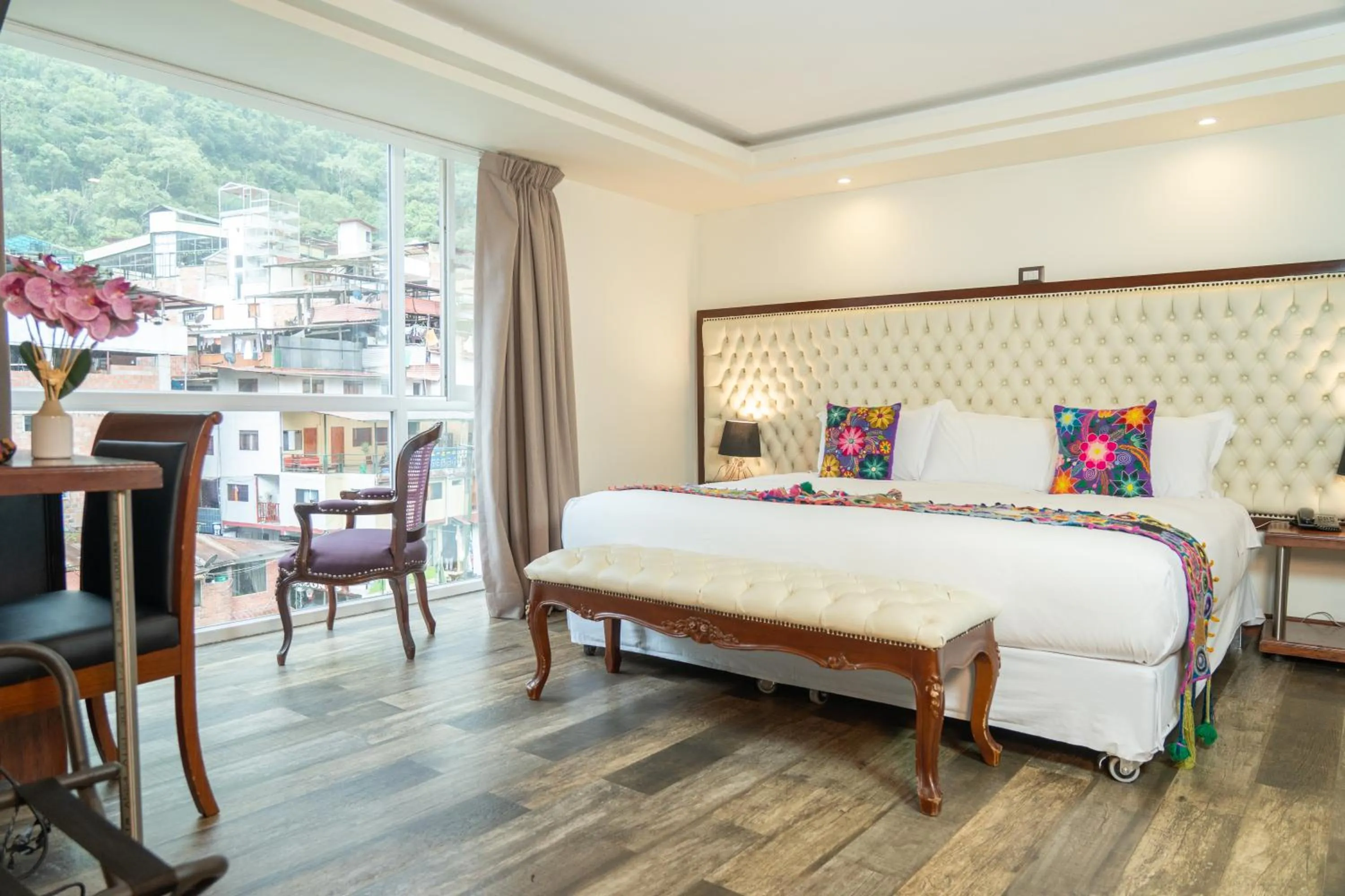 Bed in Jaya Machu Picchu Boutique Hotel