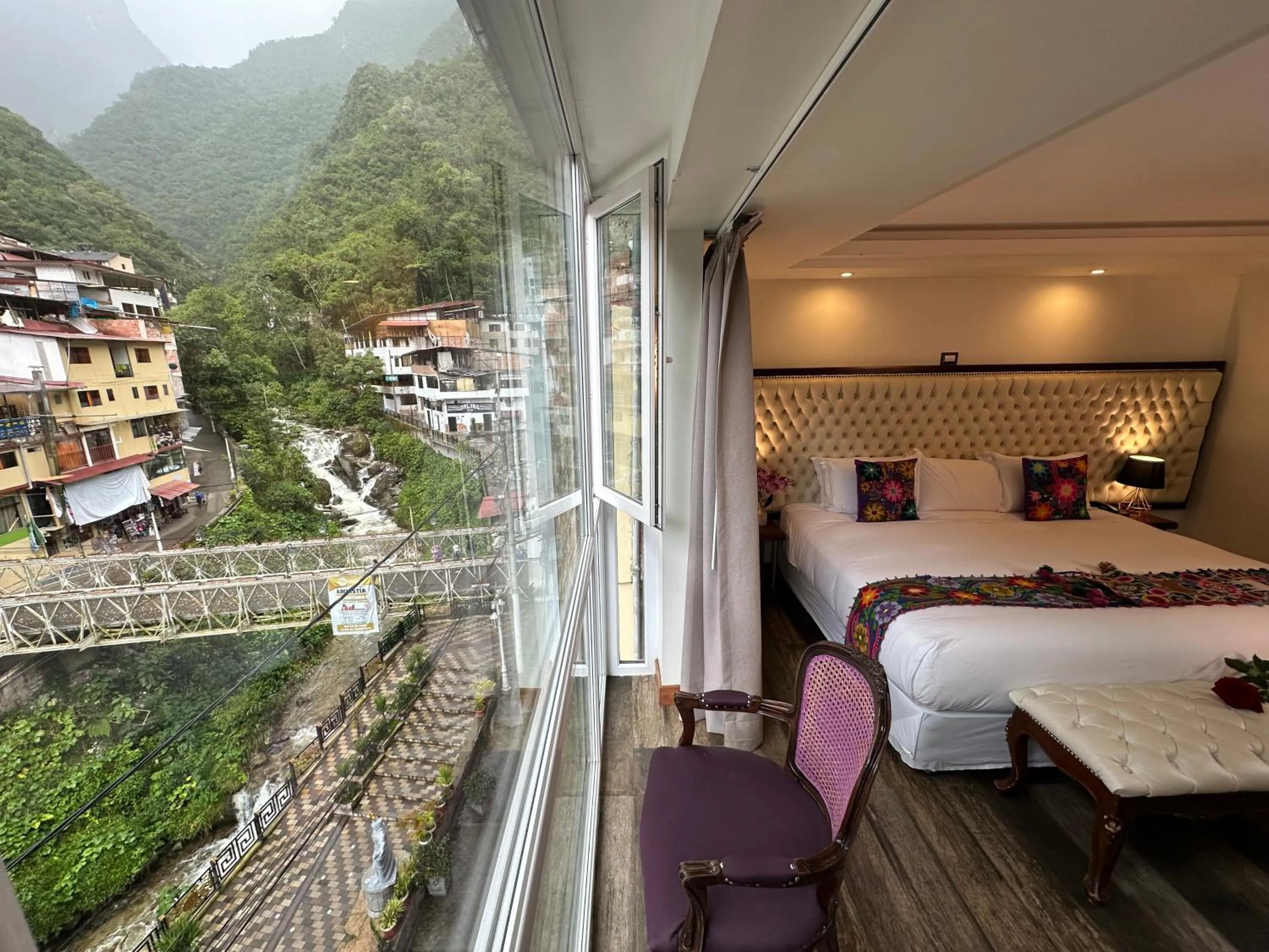 Bed in Jaya Machu Picchu Boutique Hotel