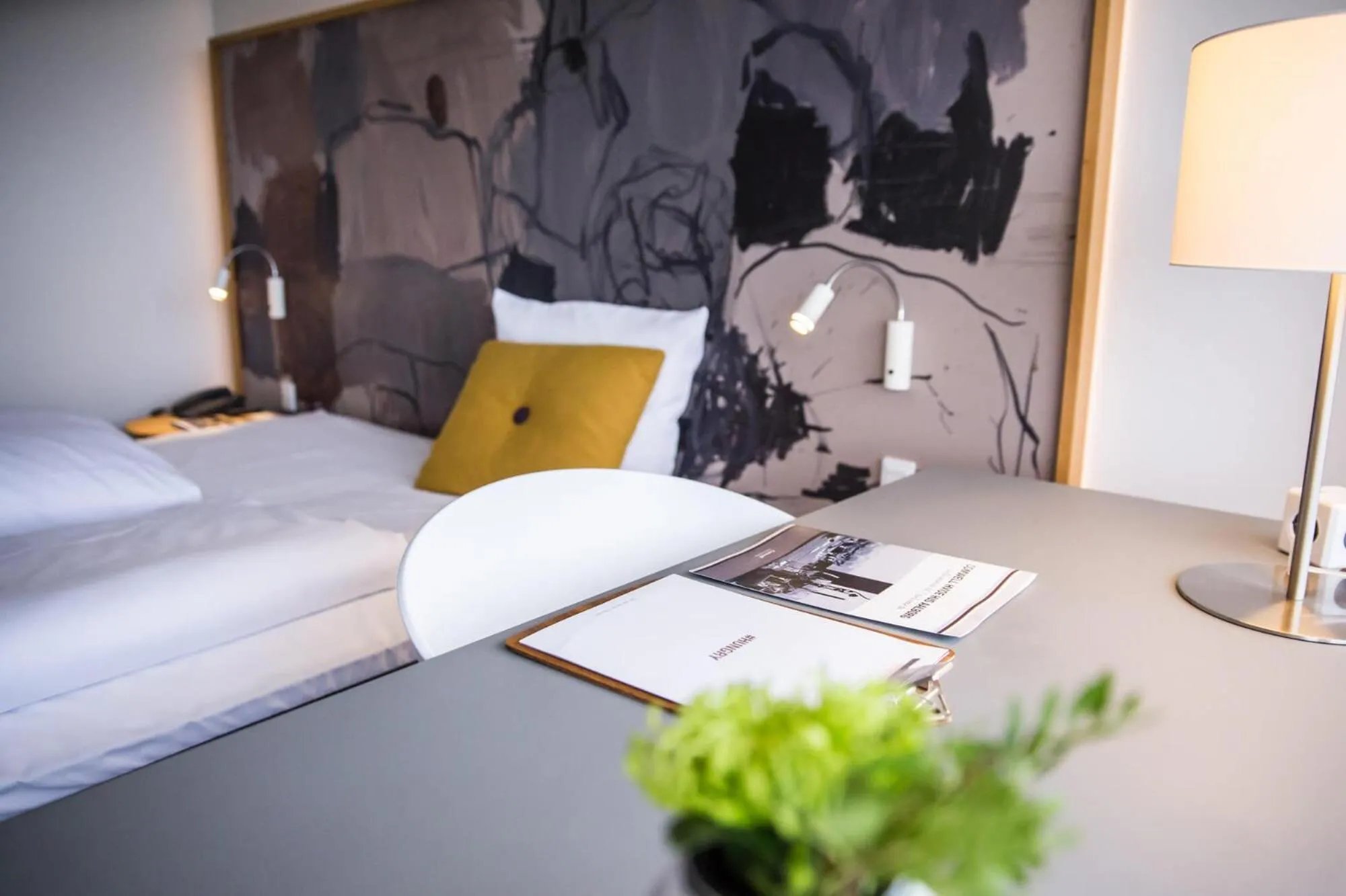 Bedroom, Bed in Comwell Hvide Hus Aalborg, Dolce by Wyndham