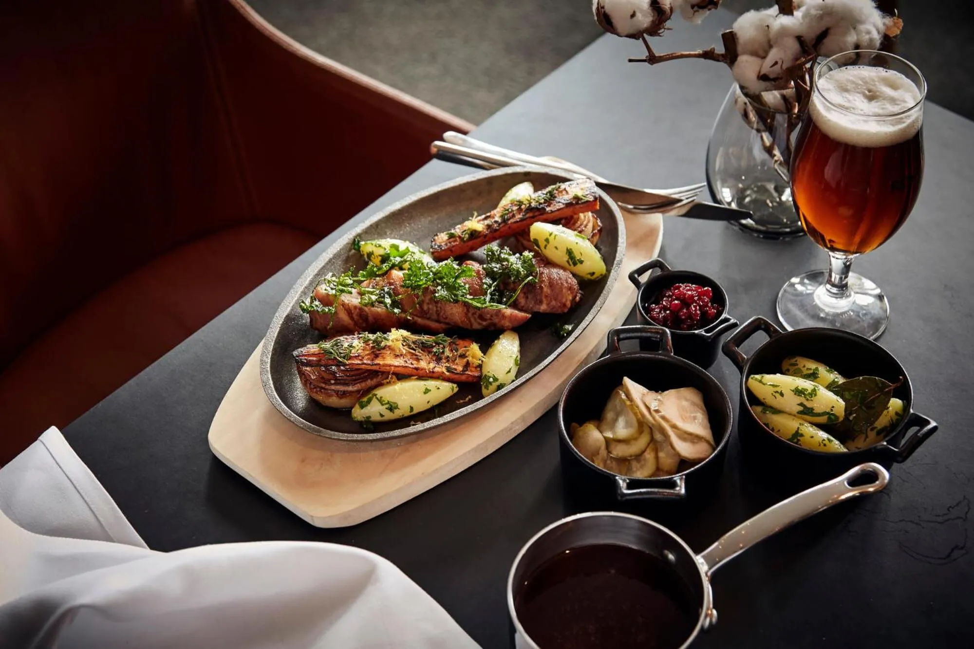 Restaurant/places to eat in Comwell Hvide Hus Aalborg, Dolce by Wyndham