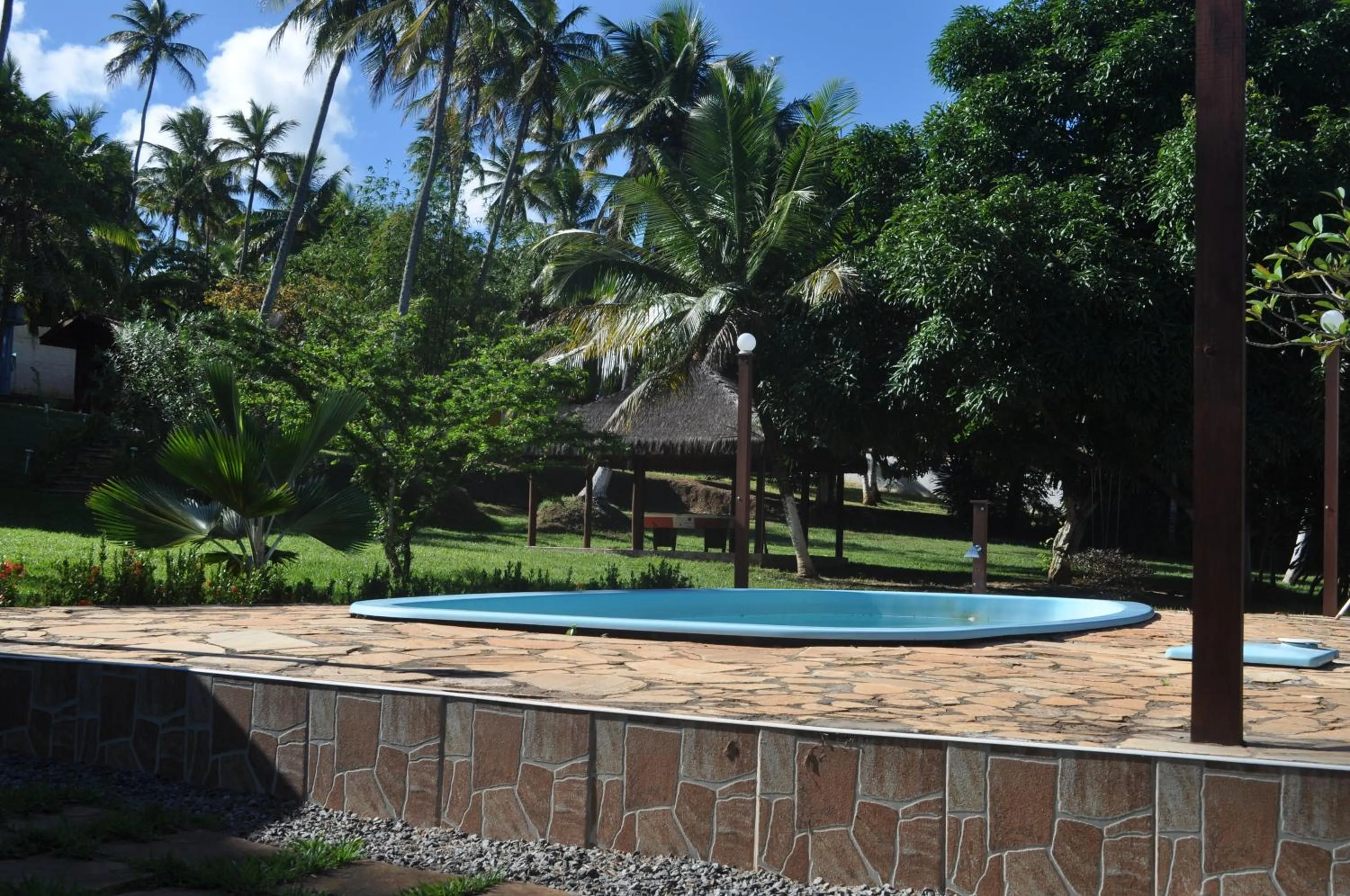 Pool view in Sitio Os Tres