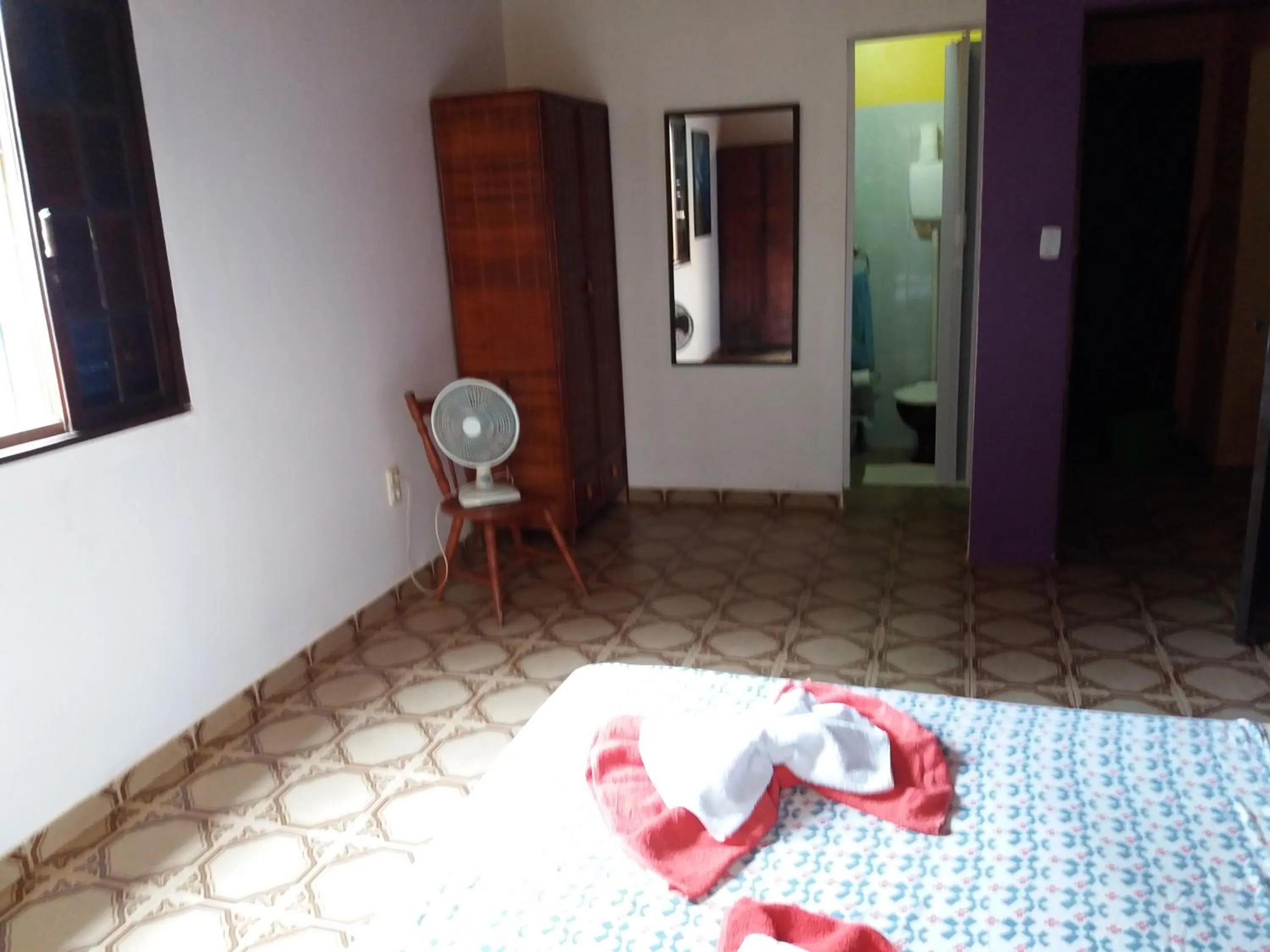 Bathroom, Bed in Sitio Os Tres