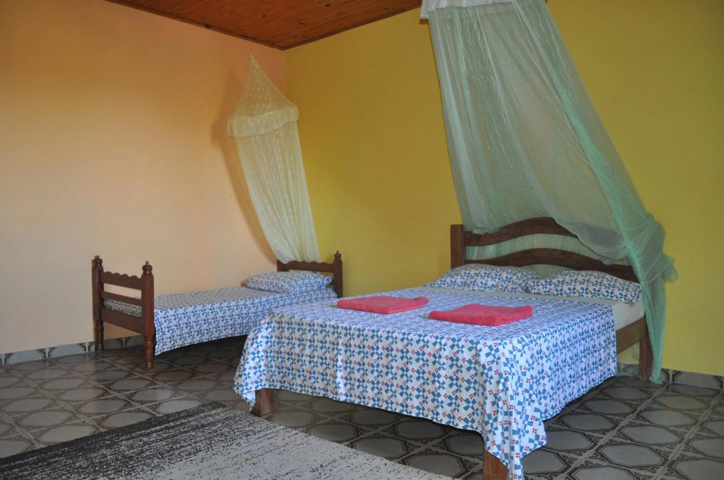 Photo of the whole room, Bed in Sitio Os Tres