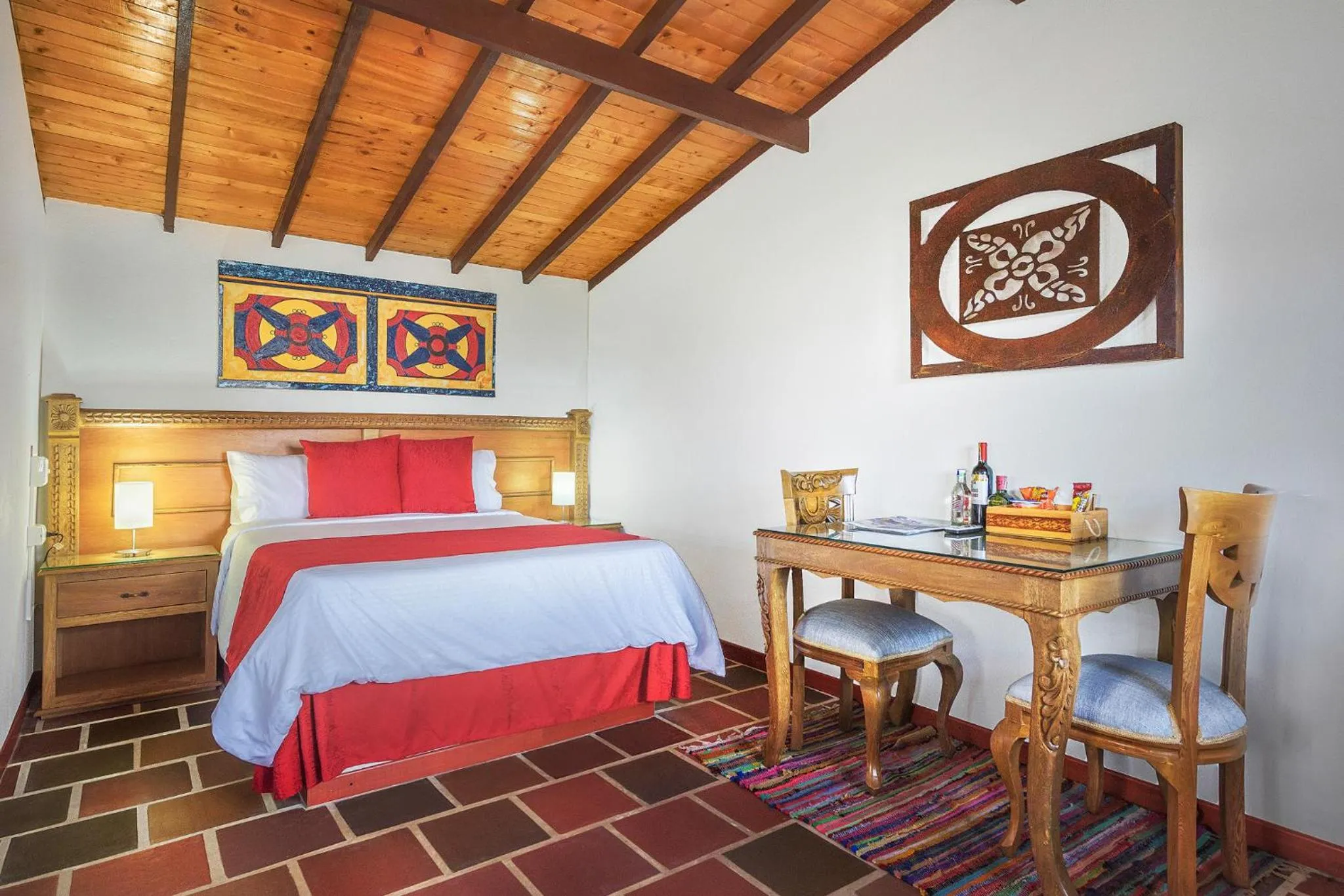 Bed in Hotel Zocalo Campestre