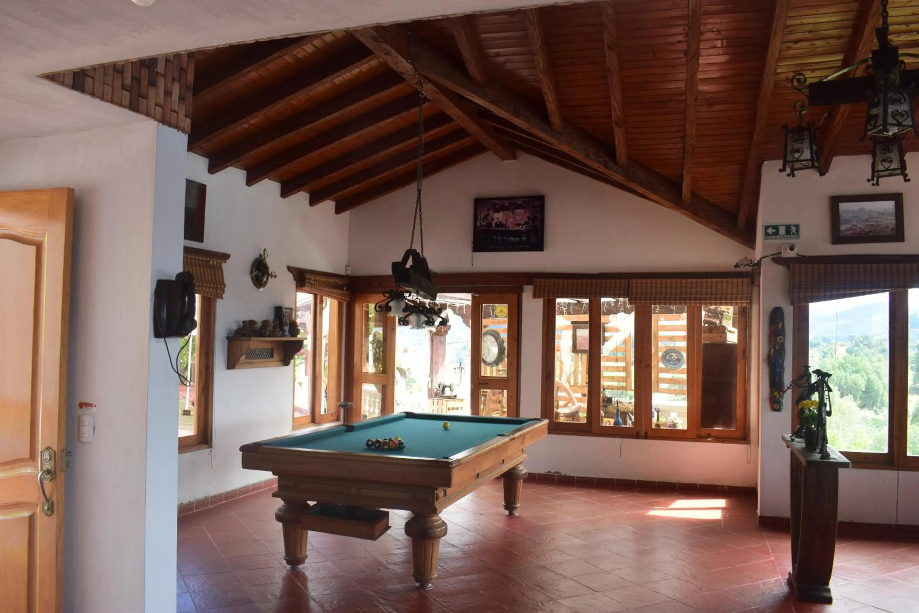 Billiard in Hotel Zocalo Campestre