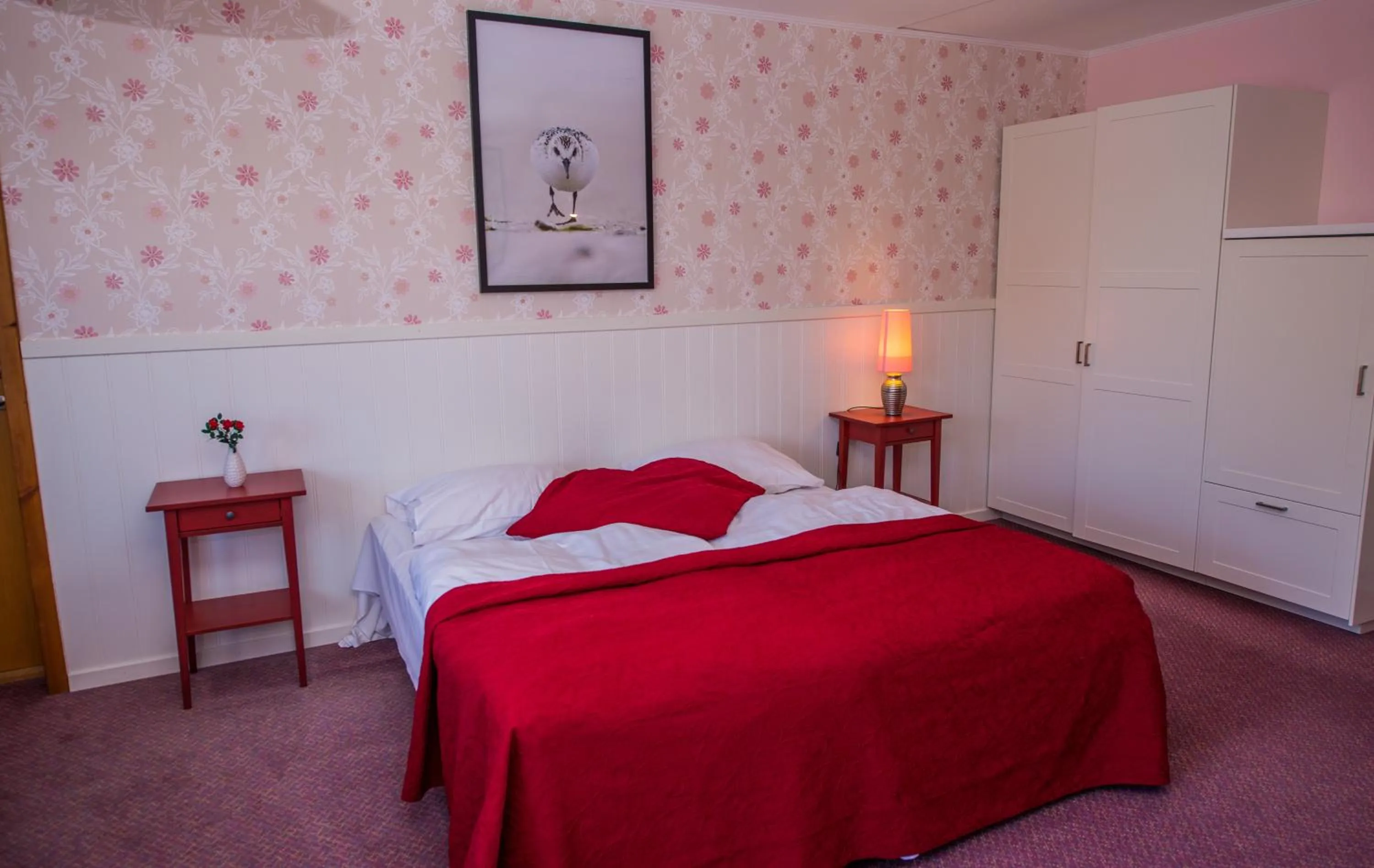 Bed in Hotel Kommandørgården