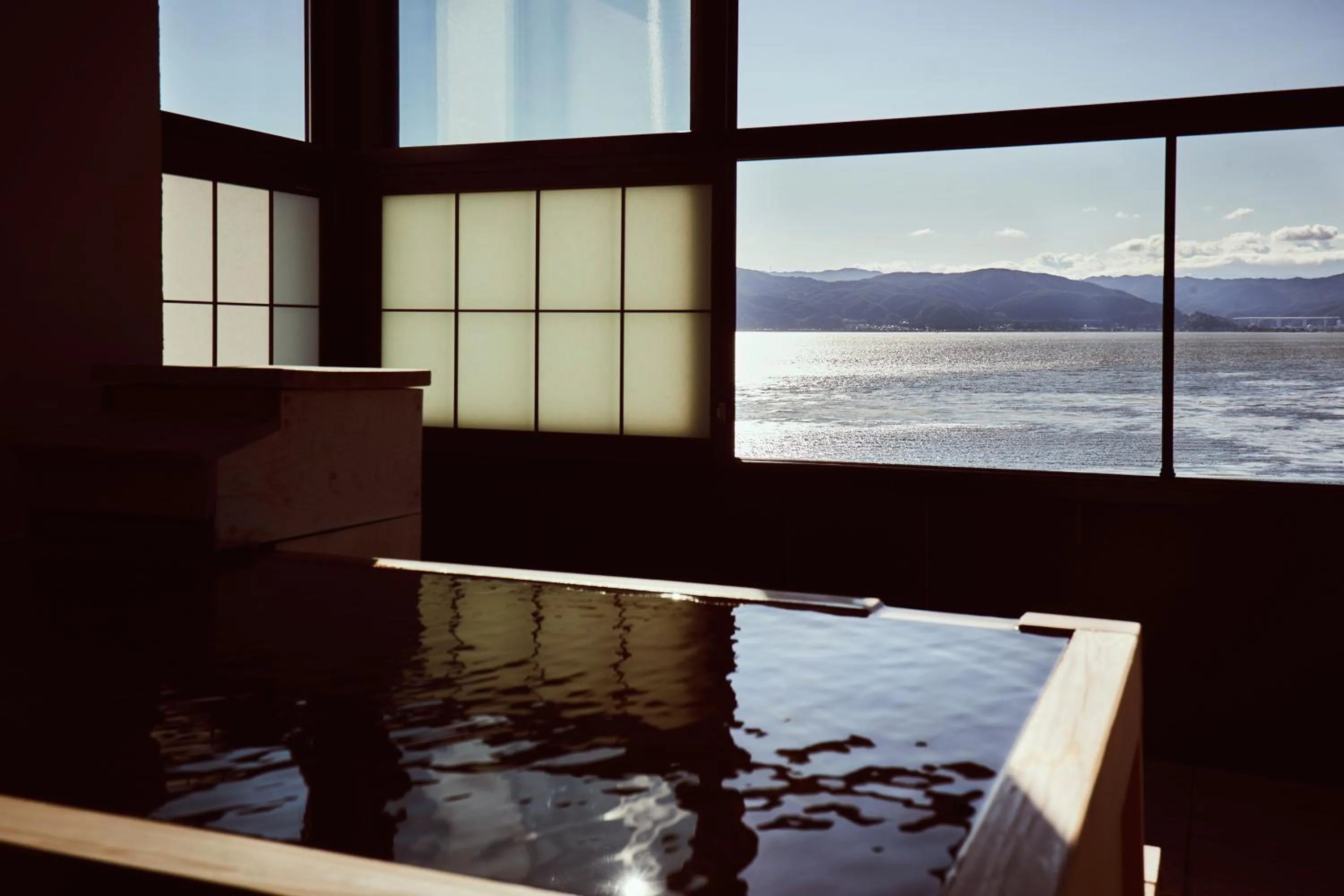 Open Air Bath in Sui Suwako
