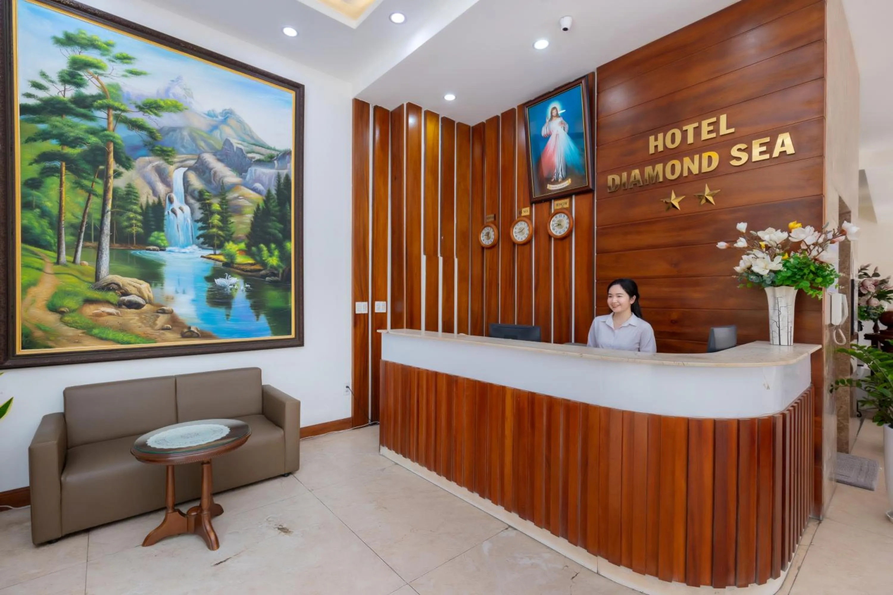 Lobby or reception in Diamond Sea Hotel