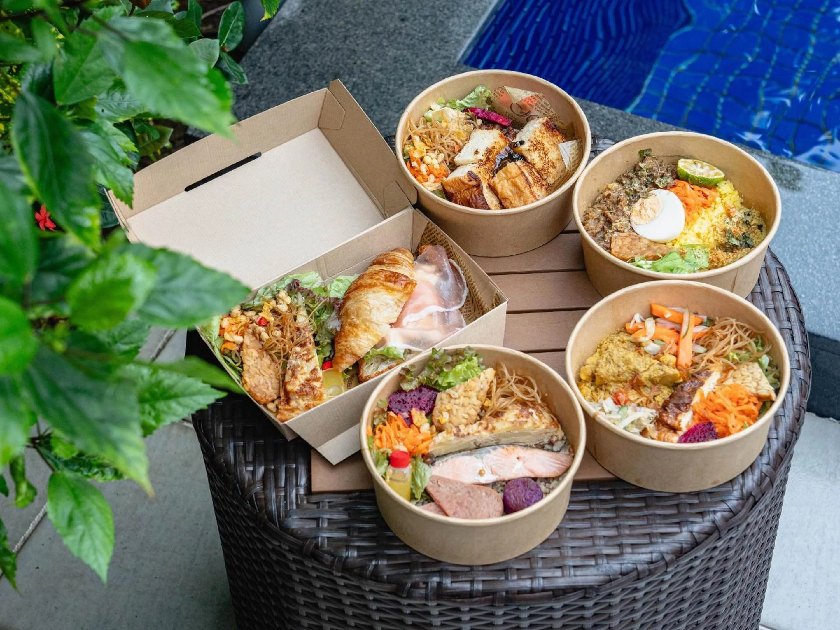 Breakfast in Pool Villa Imadomari by Coldio Premium