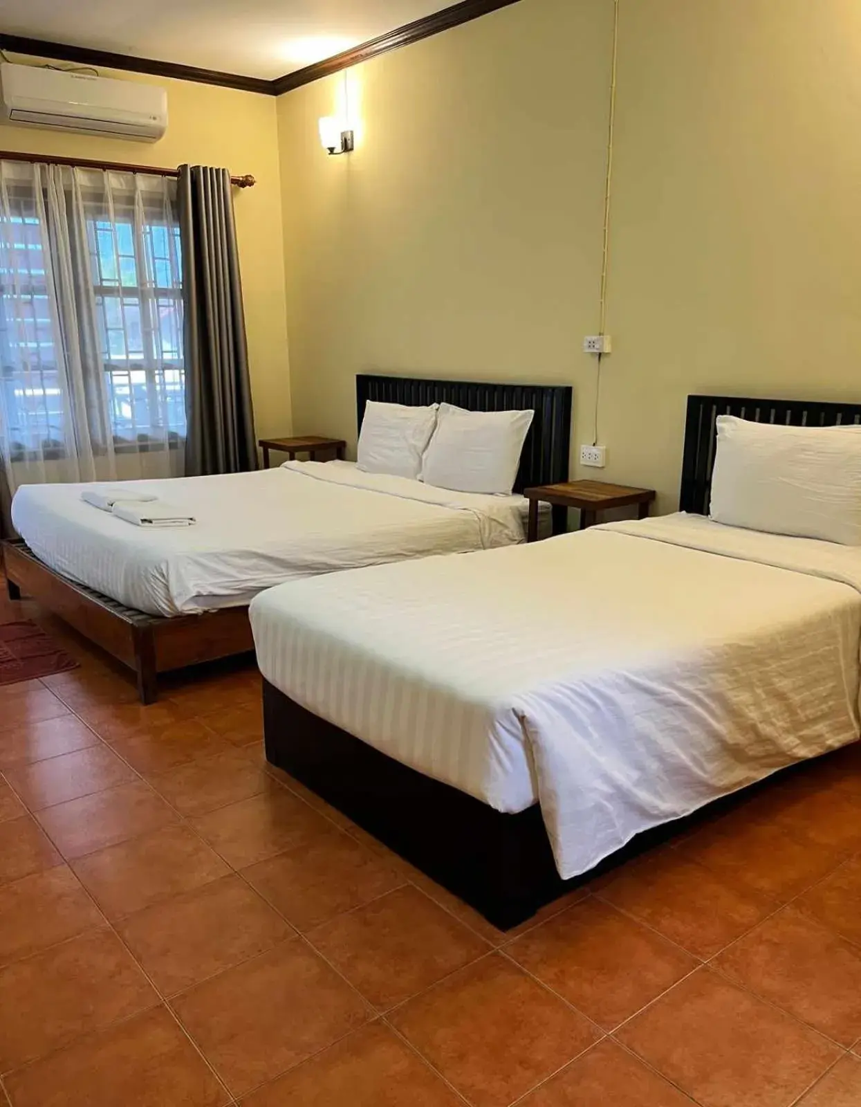 Deluxe Double or Twin Room with Mountain View in Nice view guesthouse Deluxe Double or Twin Room with Mountain View in Nice view guesthouse