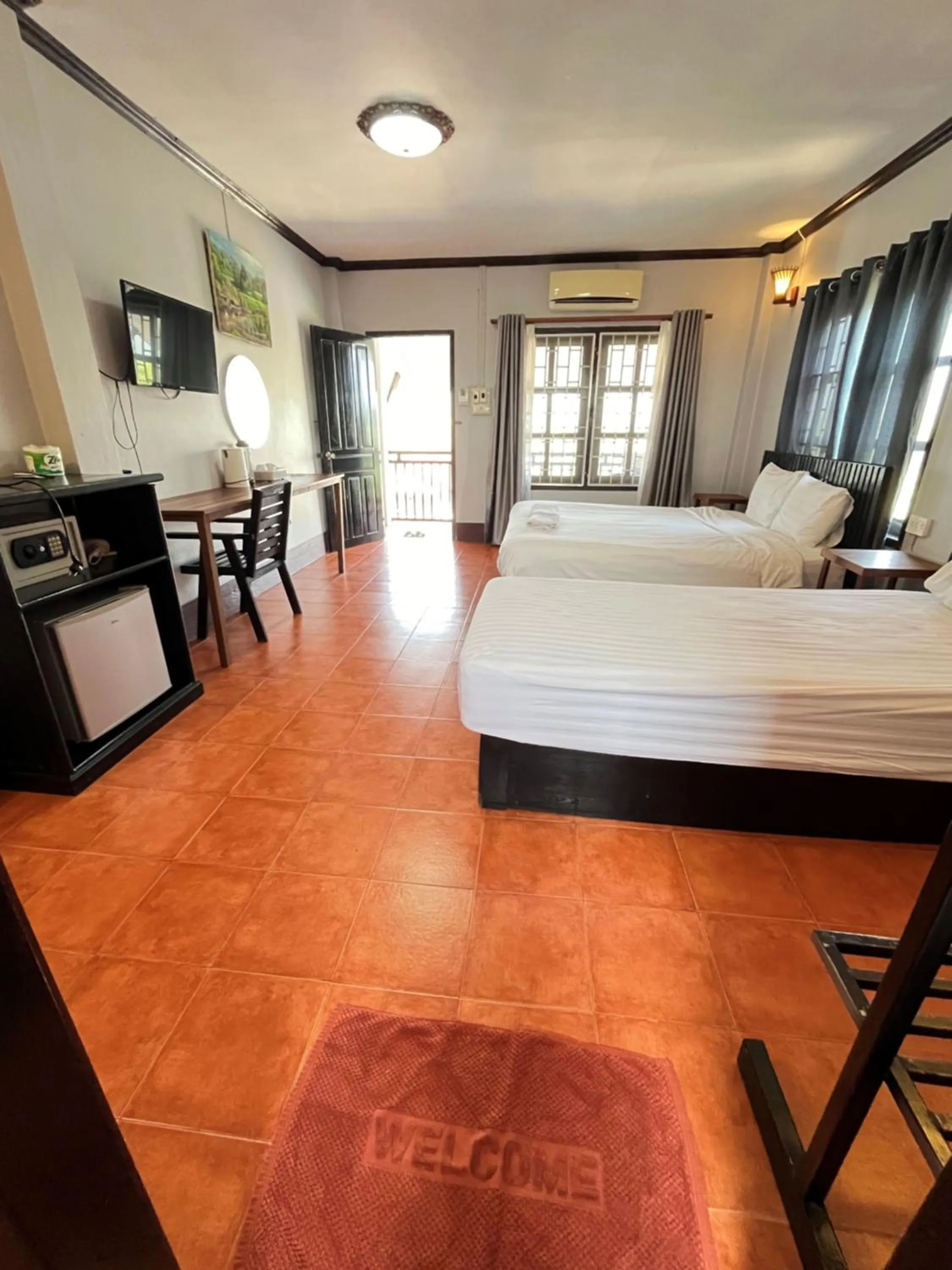 Bedroom, Bed in Nice view guesthouse