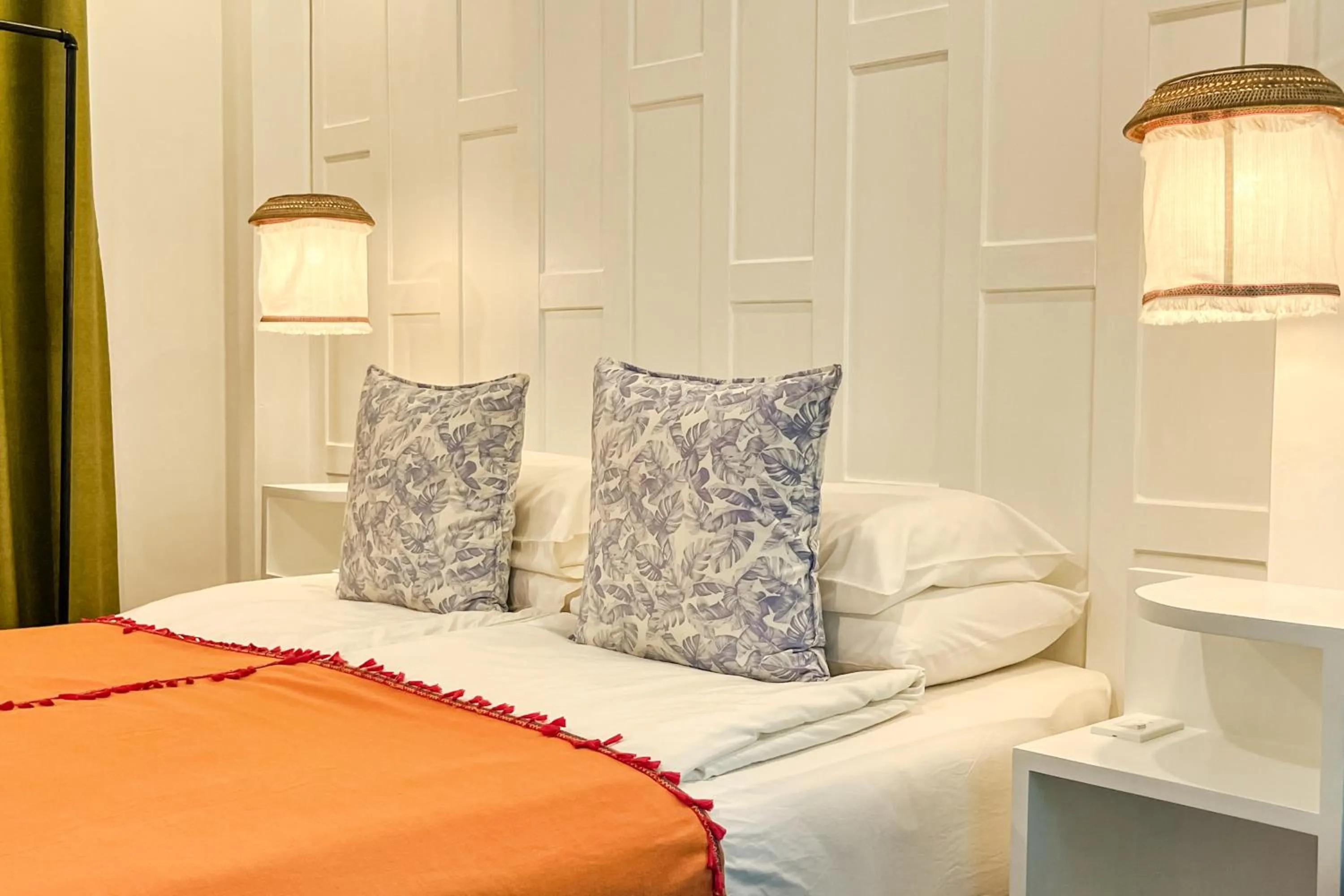 Bed in Baan Bua Cottage