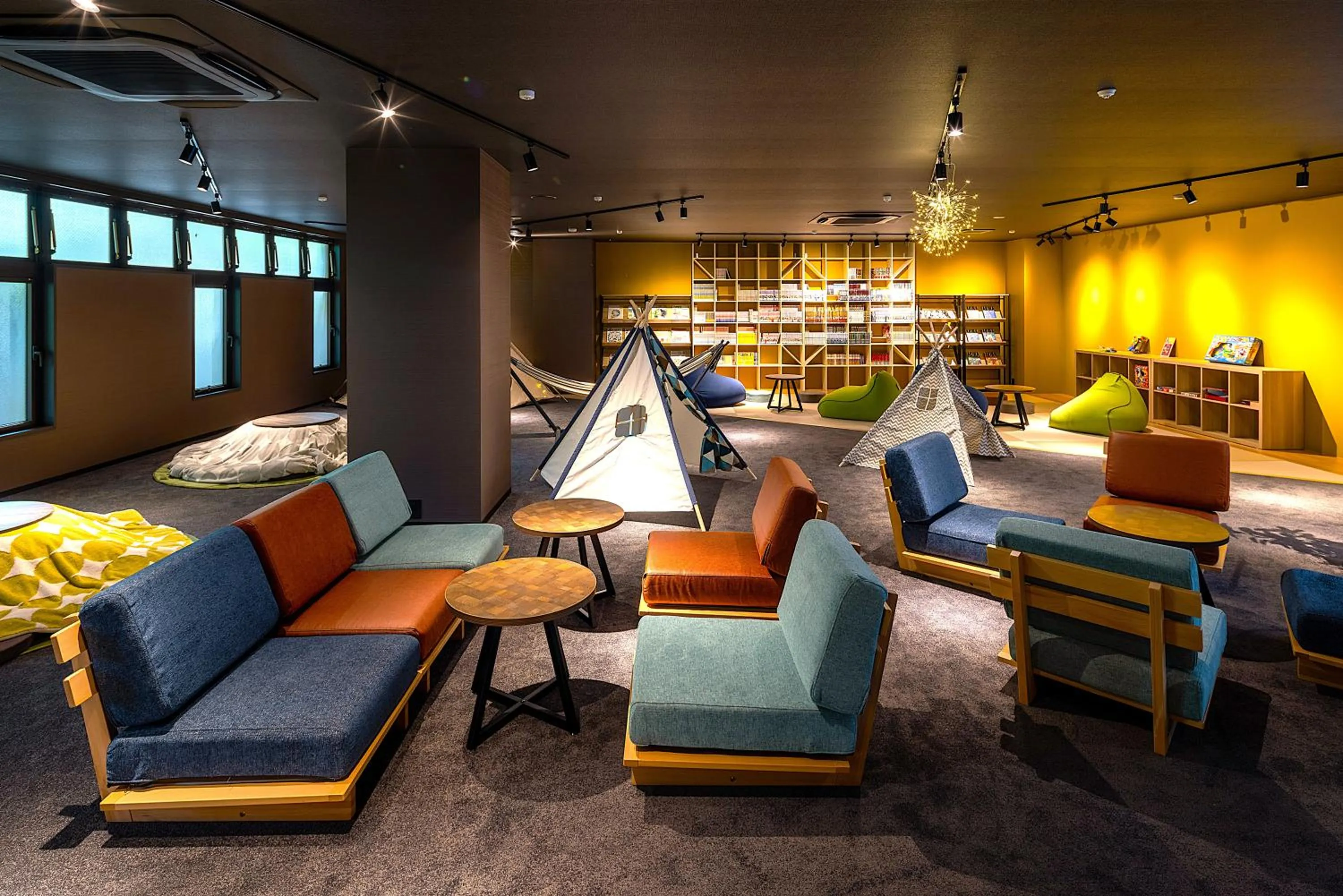 Area and facilities in Yamanakaonsen Ohanami Kyubei