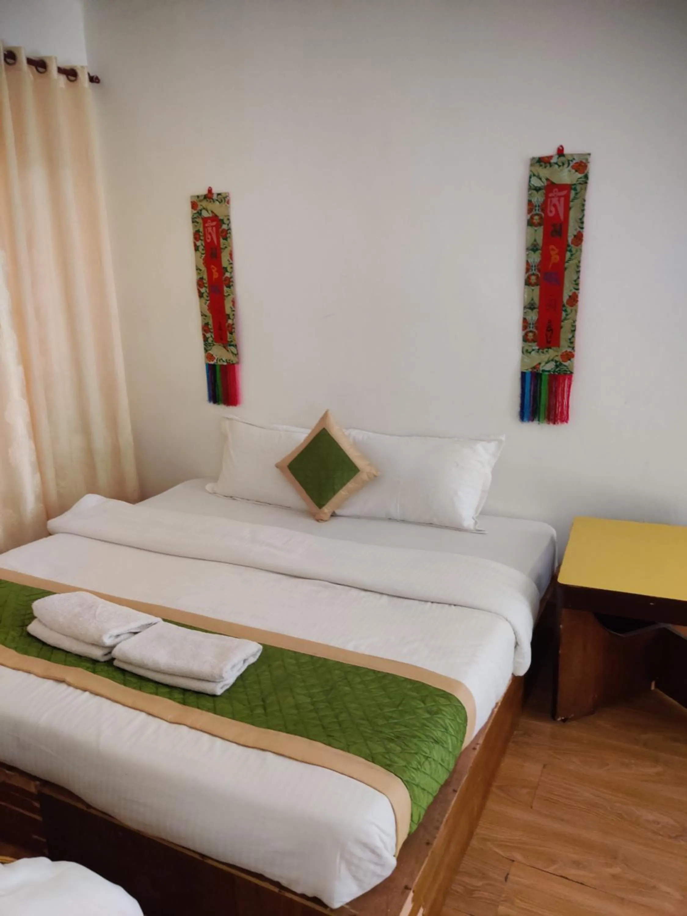 Bed in Hotel Akash - Luxury Hotel In McLeodganj