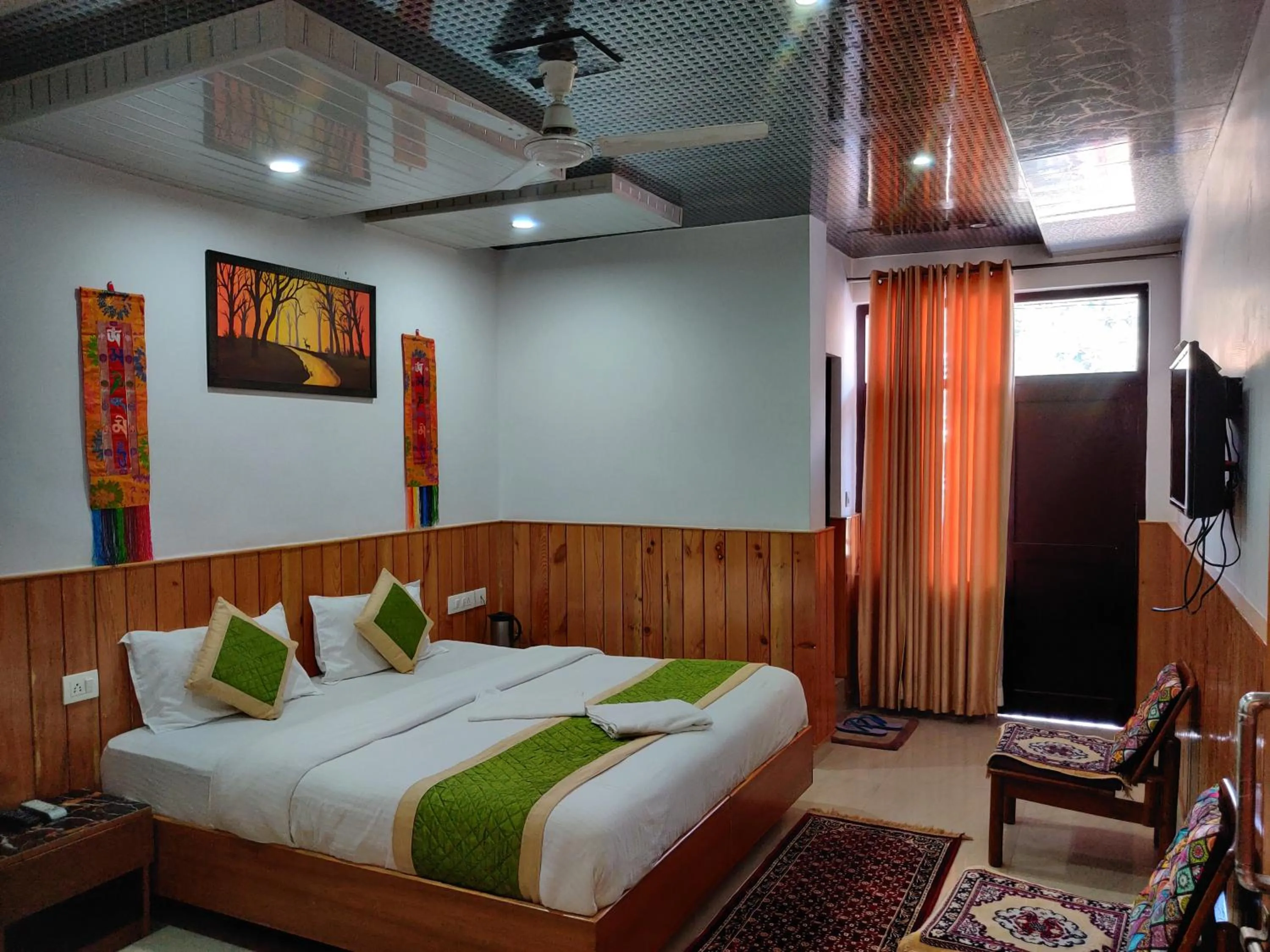 Bed in Hotel Akash - Luxury Hotel In McLeodganj