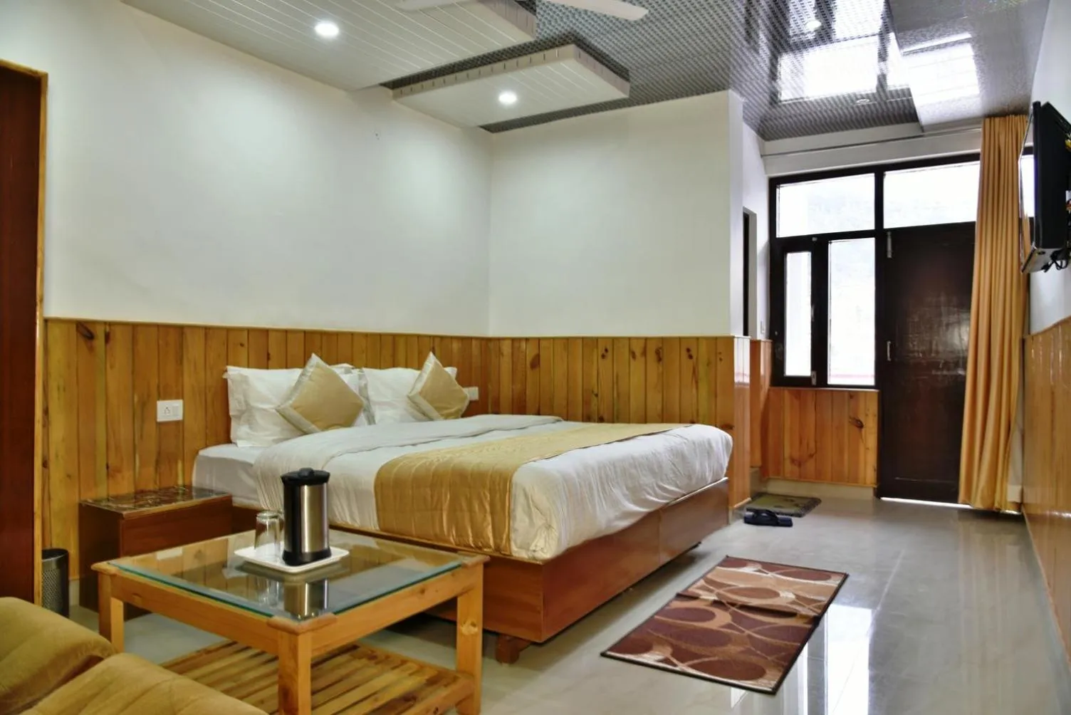 Bed in Hotel Akash - Luxury Hotel In McLeodganj