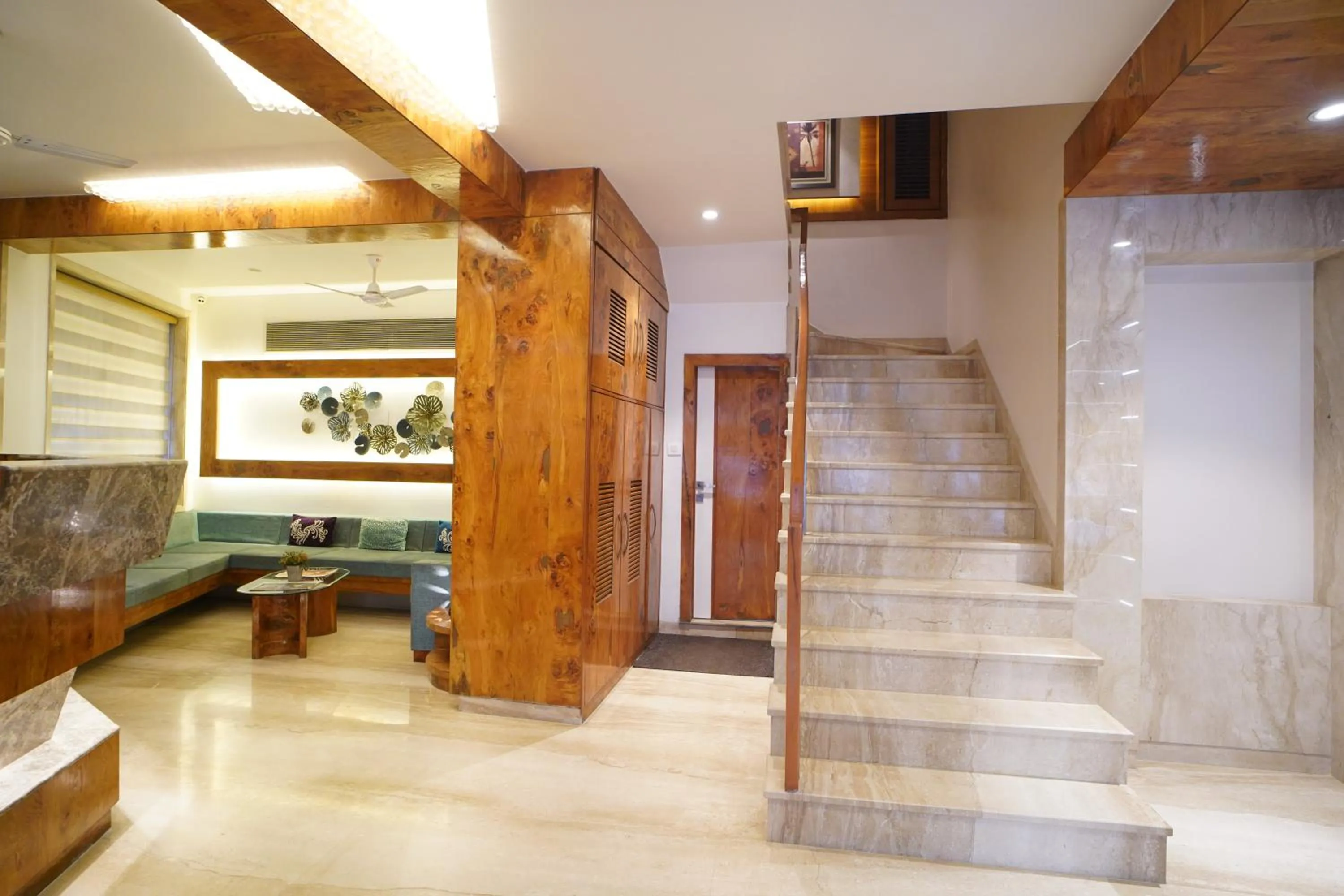 Lobby or reception in Hotel GK Palace