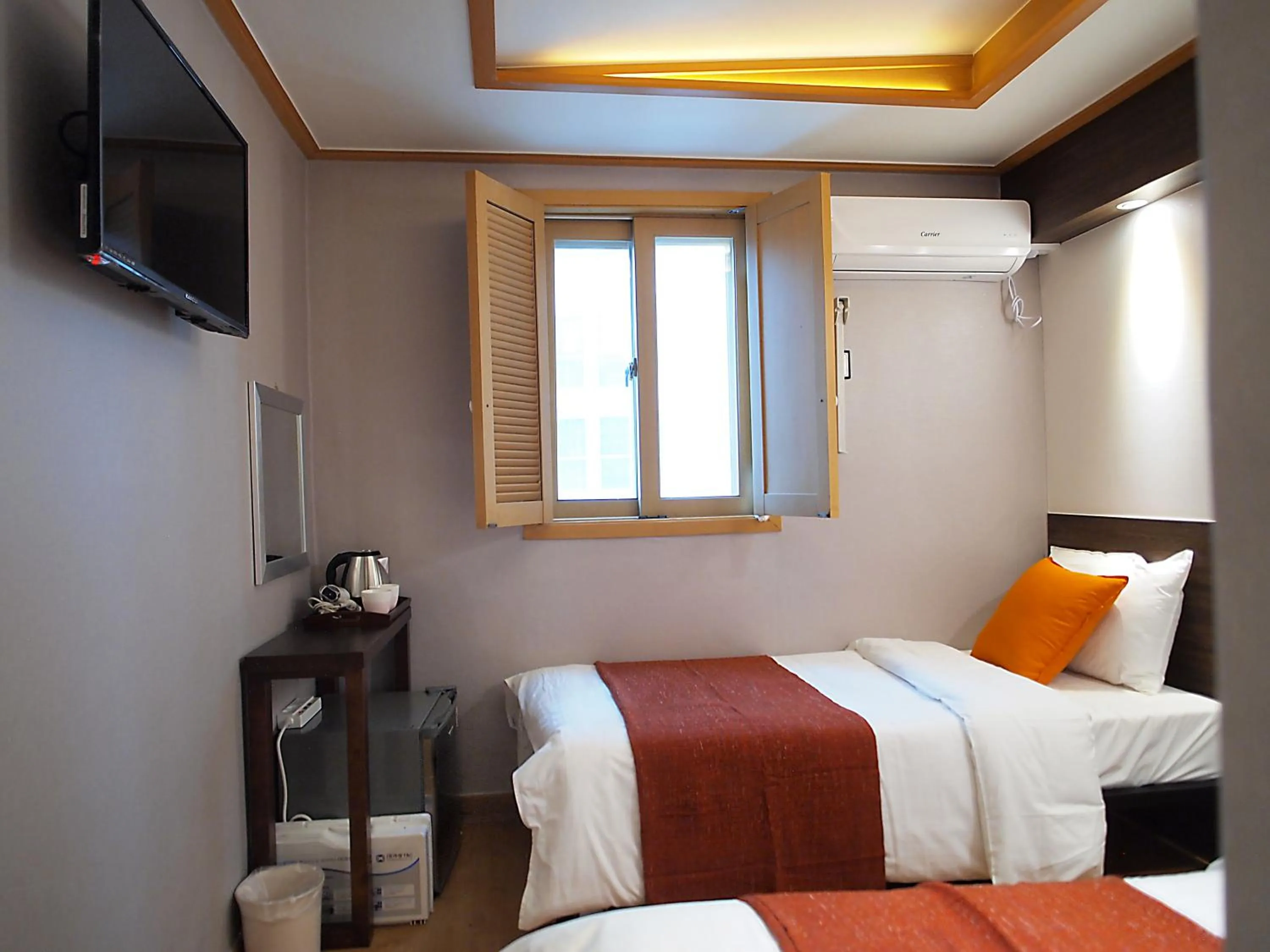 Bedroom, Bed in Hotel Park Hill Myeongdong