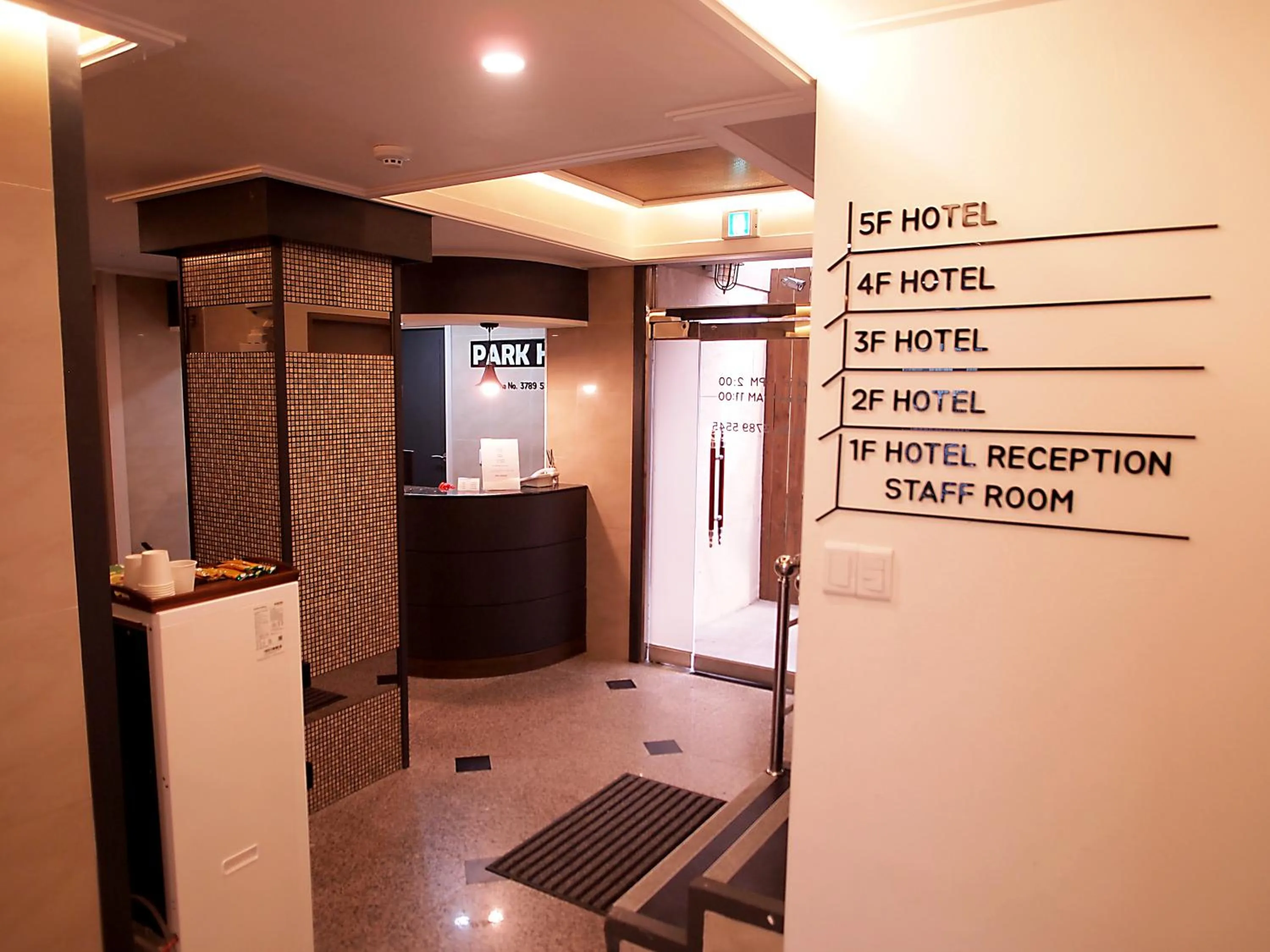 Area and facilities in Hotel Park Hill Myeongdong