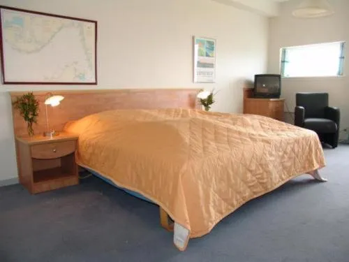 Photo of the whole room, Bed in Hotel Hirtshals