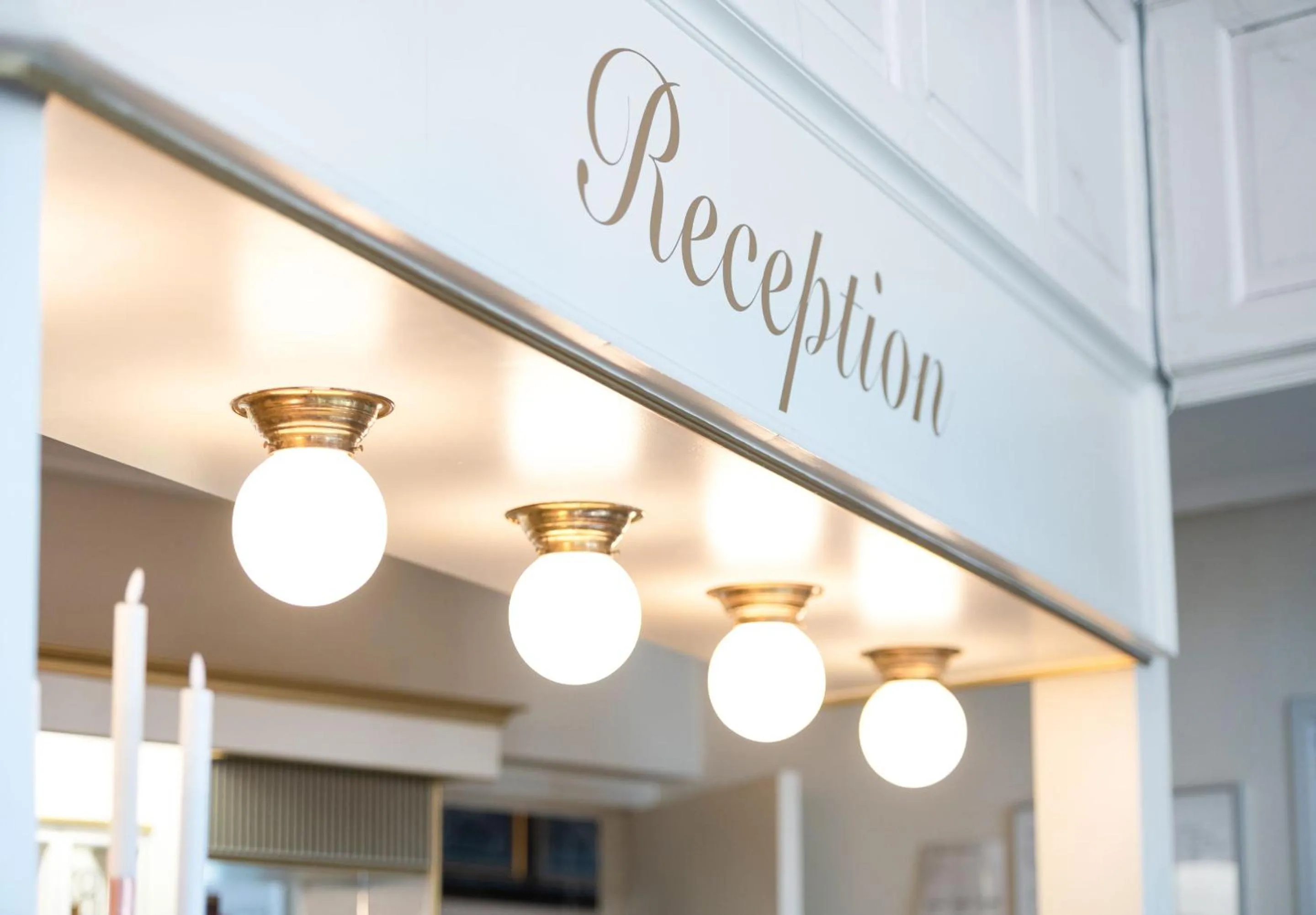 Lobby or reception in Hotel Hjallerup Kro