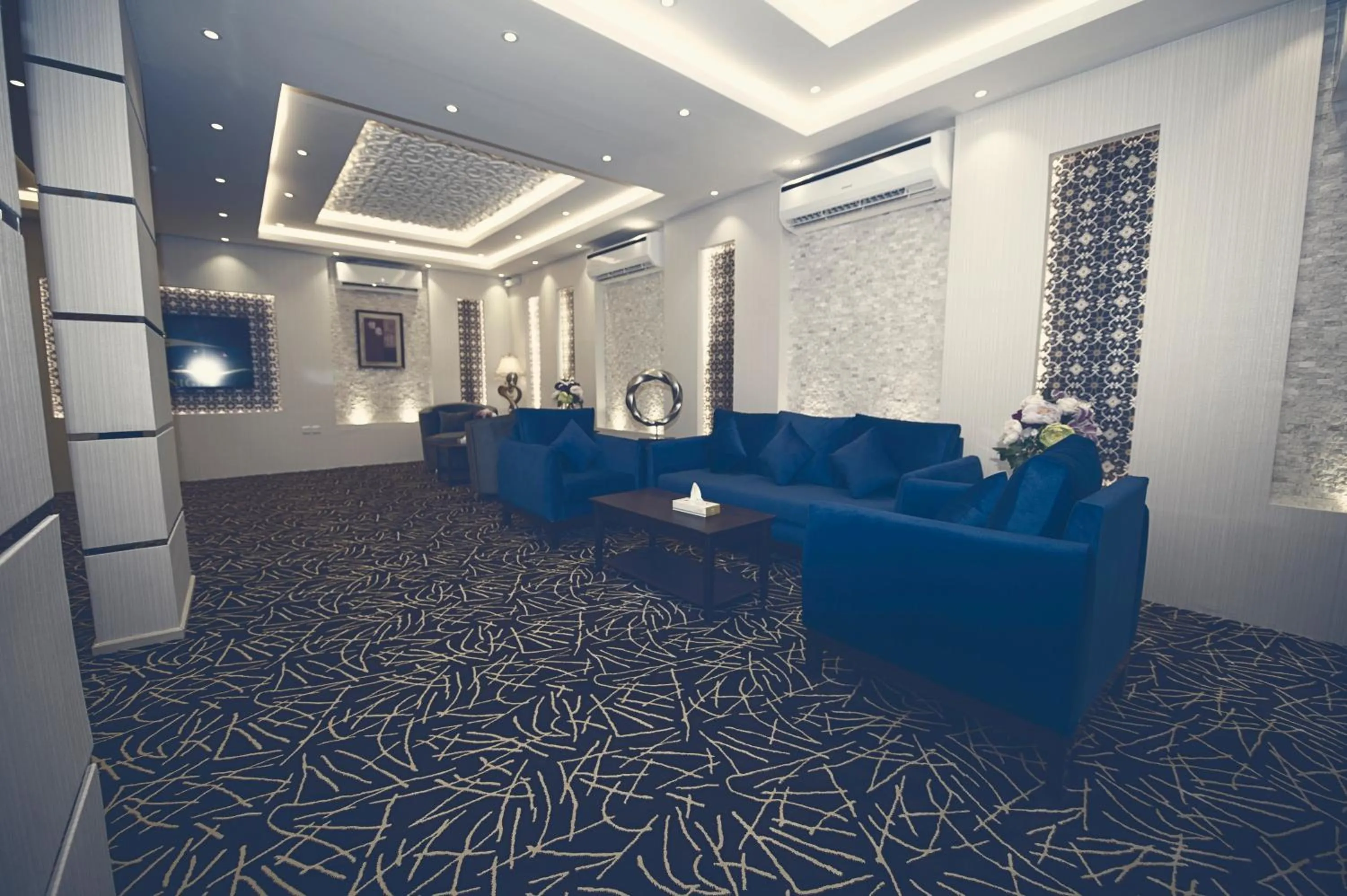 Living room in Rest Night Serviced Apartments Wadi Al Dawasir