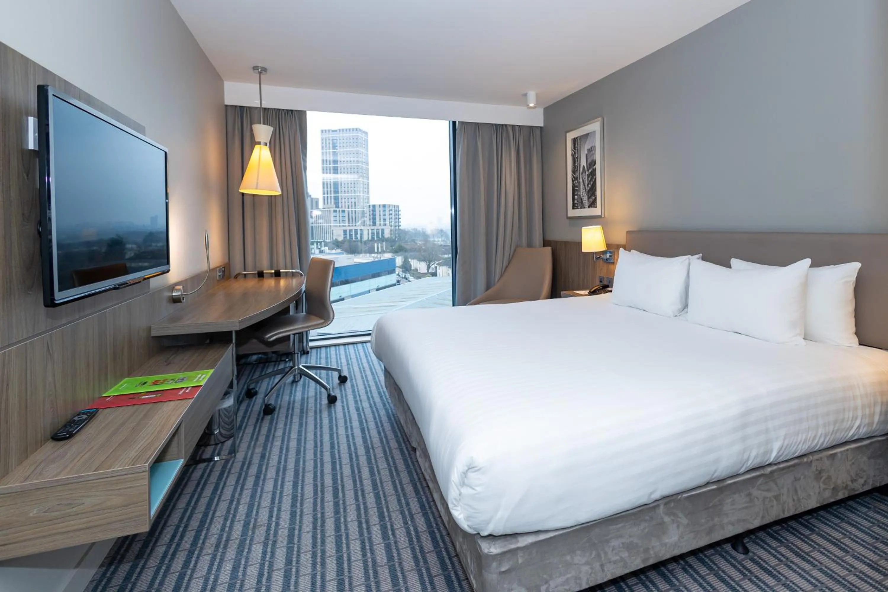 Bed in Holiday Inn London West by IHG