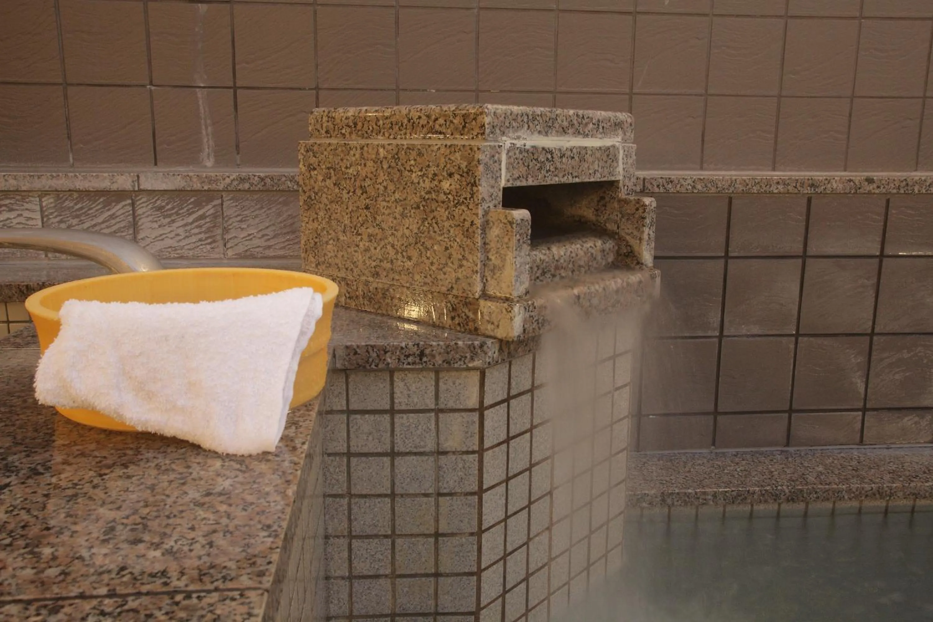 Hot Spring Bath in Hill Hotel Sunpia Iga