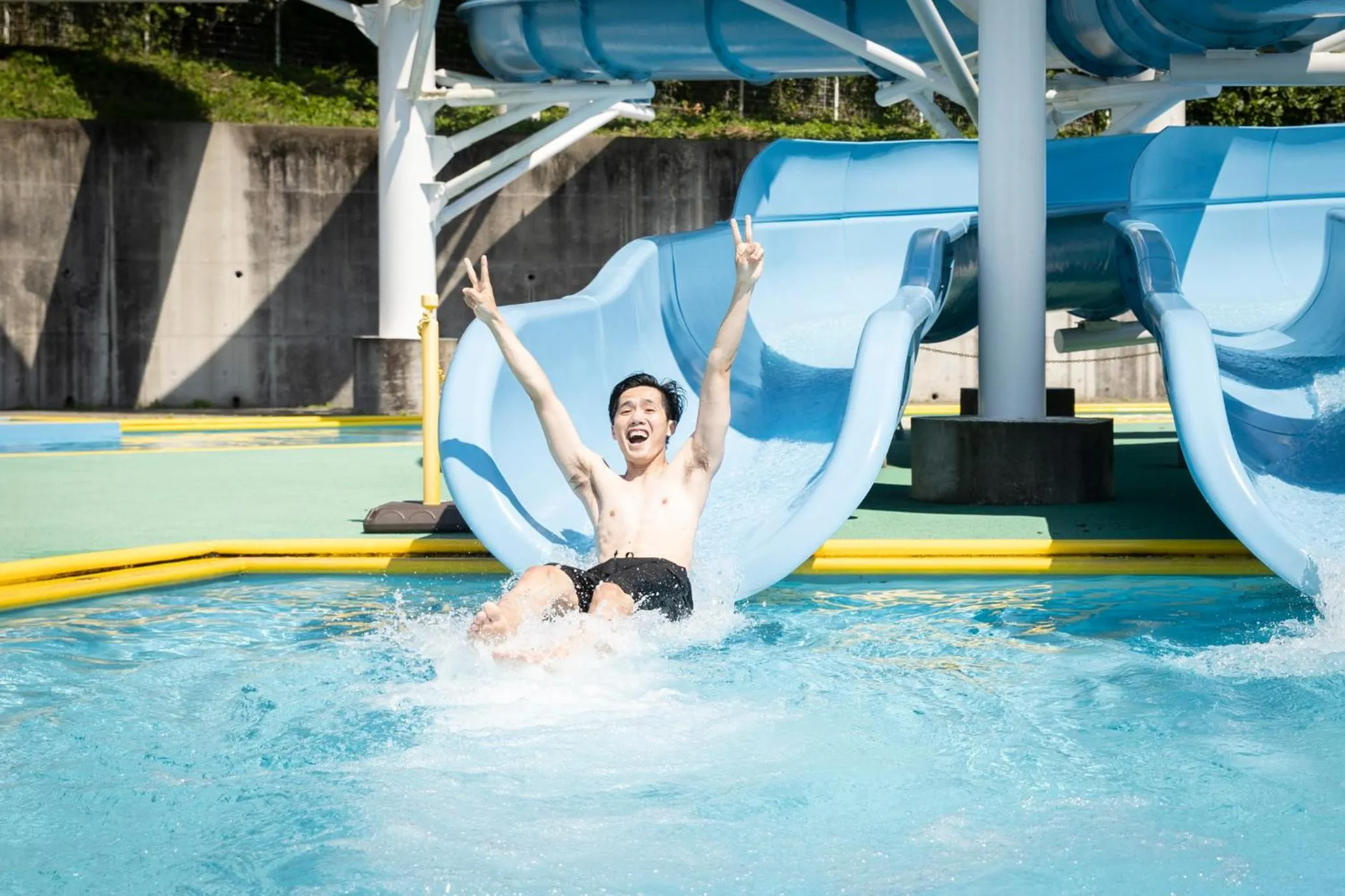 Aqua park in Hill Hotel Sunpia Iga