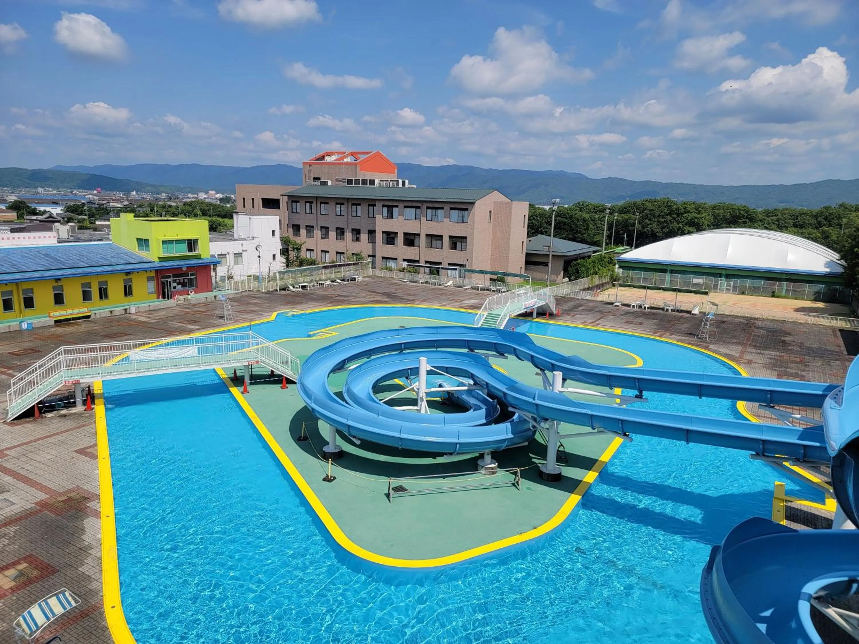 Aqua park in Hill Hotel Sunpia Iga