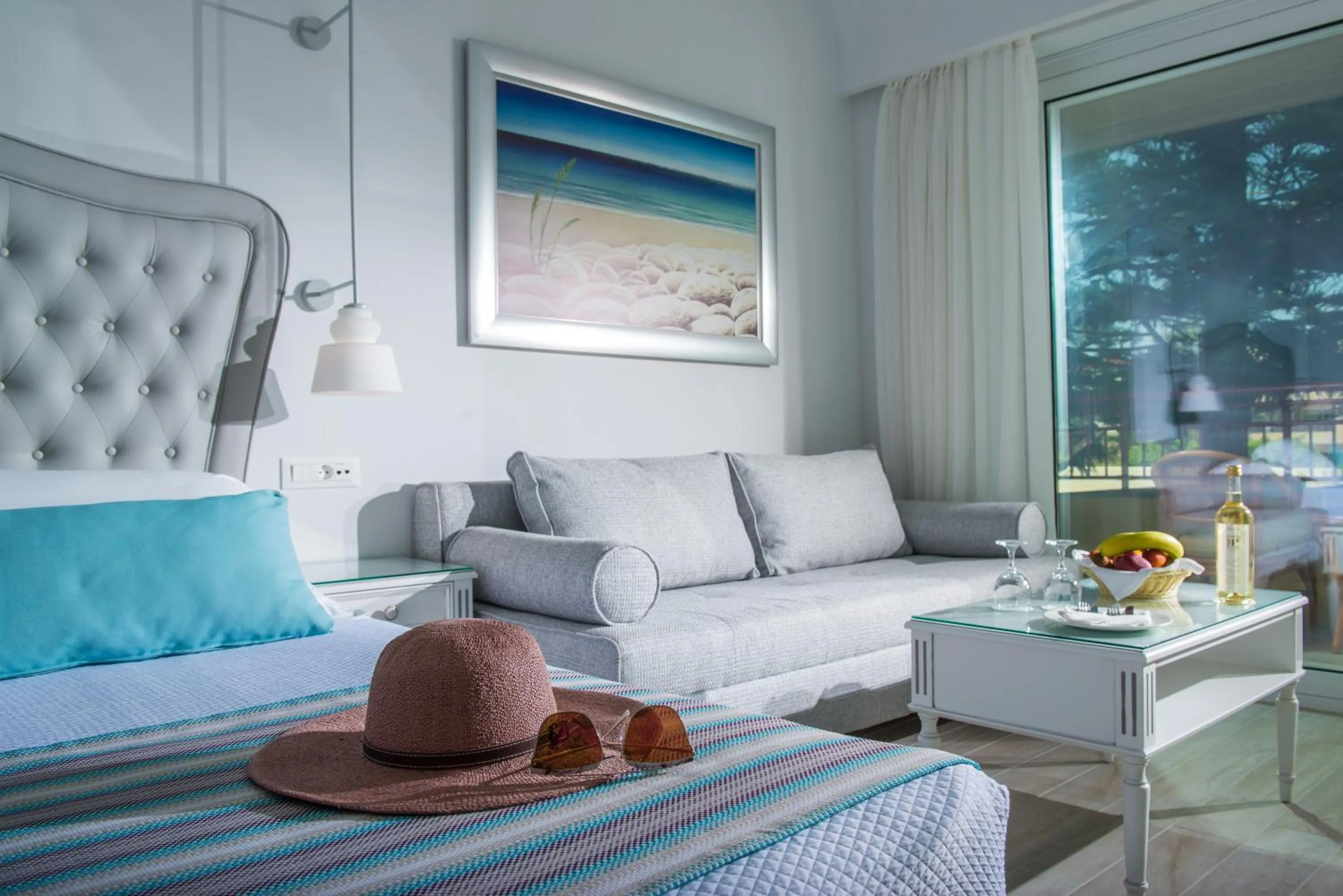 Garden view in Rethymno Palace