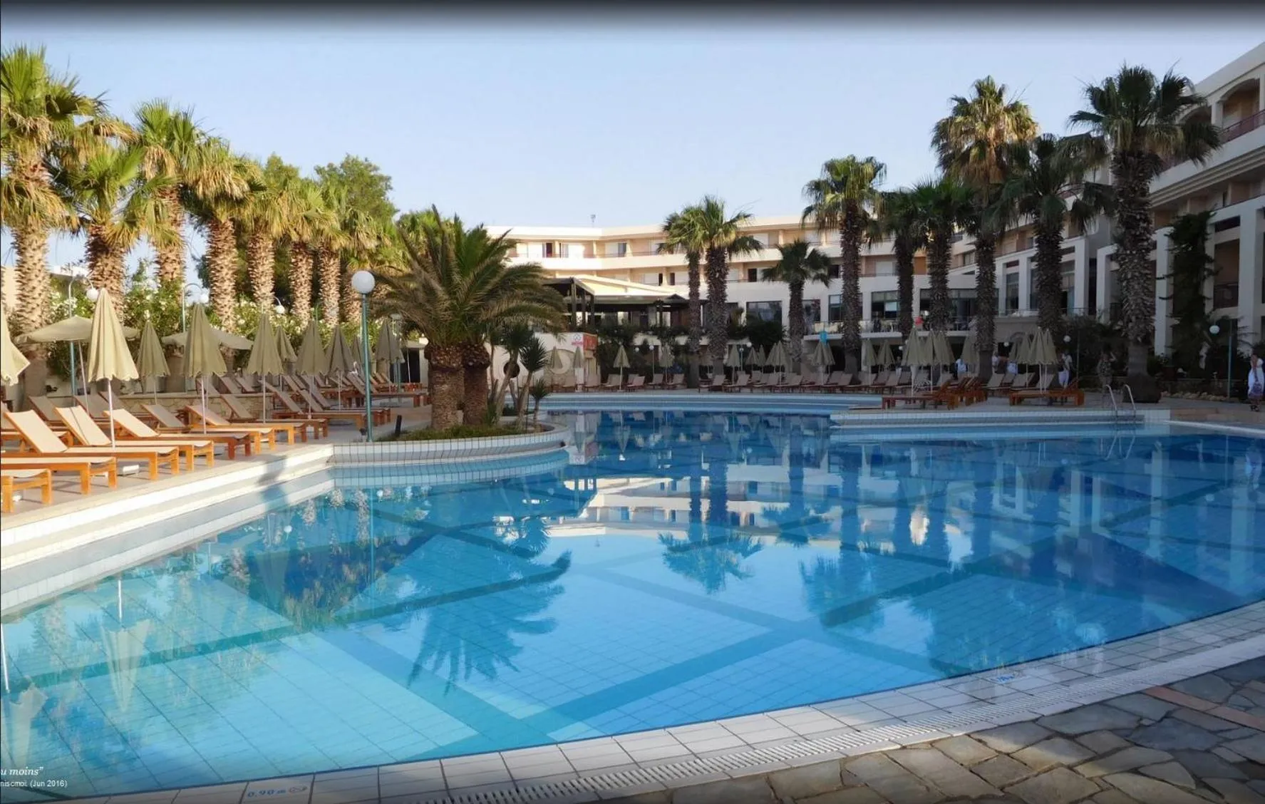 Swimming pool in Rethymno Palace