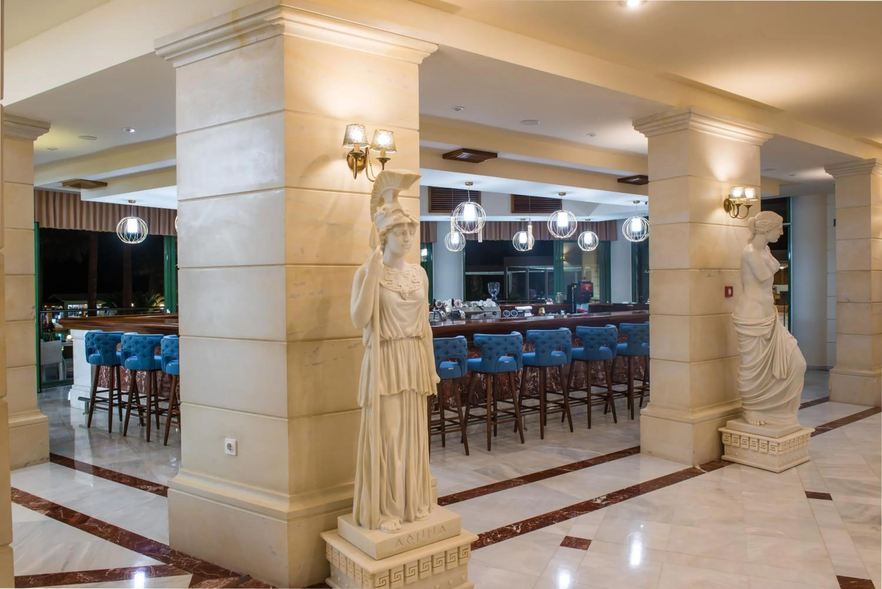 Lobby or reception in Rethymno Palace